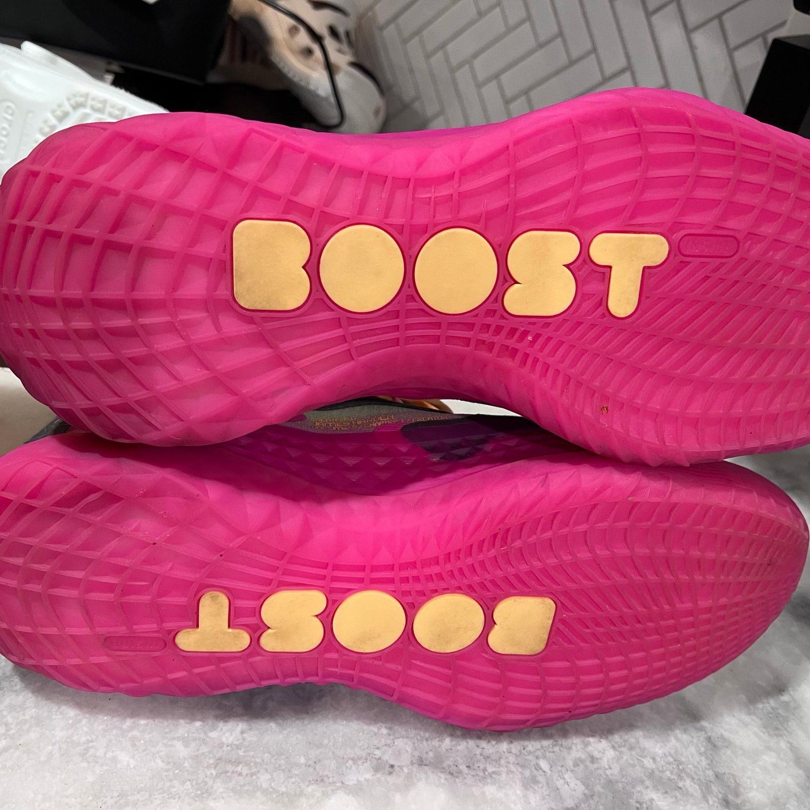 Adidas Adidas Harden Vol. 5 Futurenatural FZ1083 Men’s Size 12 Pink Size US 12 / EU 45 - 5 Thumbnail