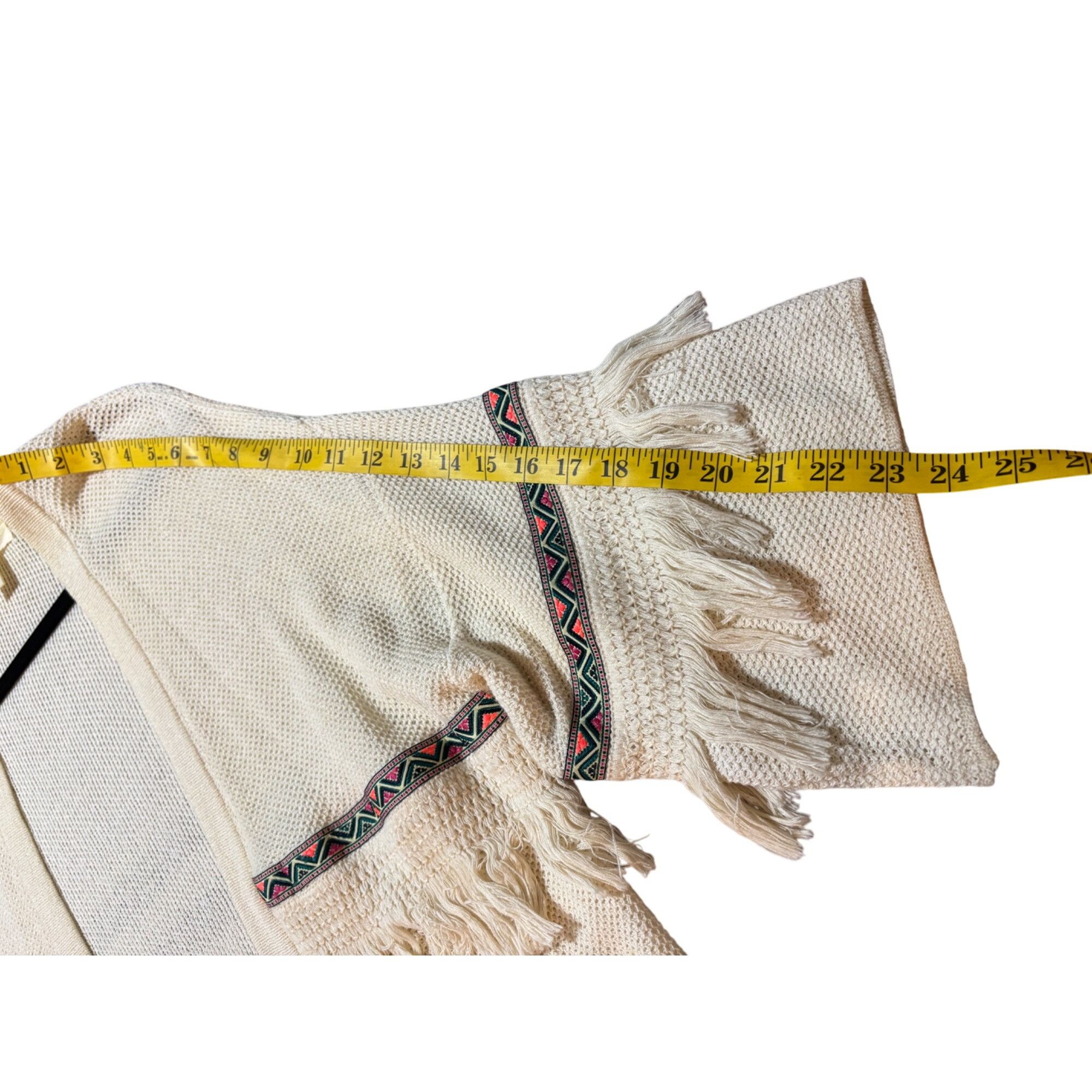 Other H&M Women’s Ivory S Cardigan Boho Chic Festival Boho Chic Co Size L / US 10 / IT 46 - 7 Thumbnail