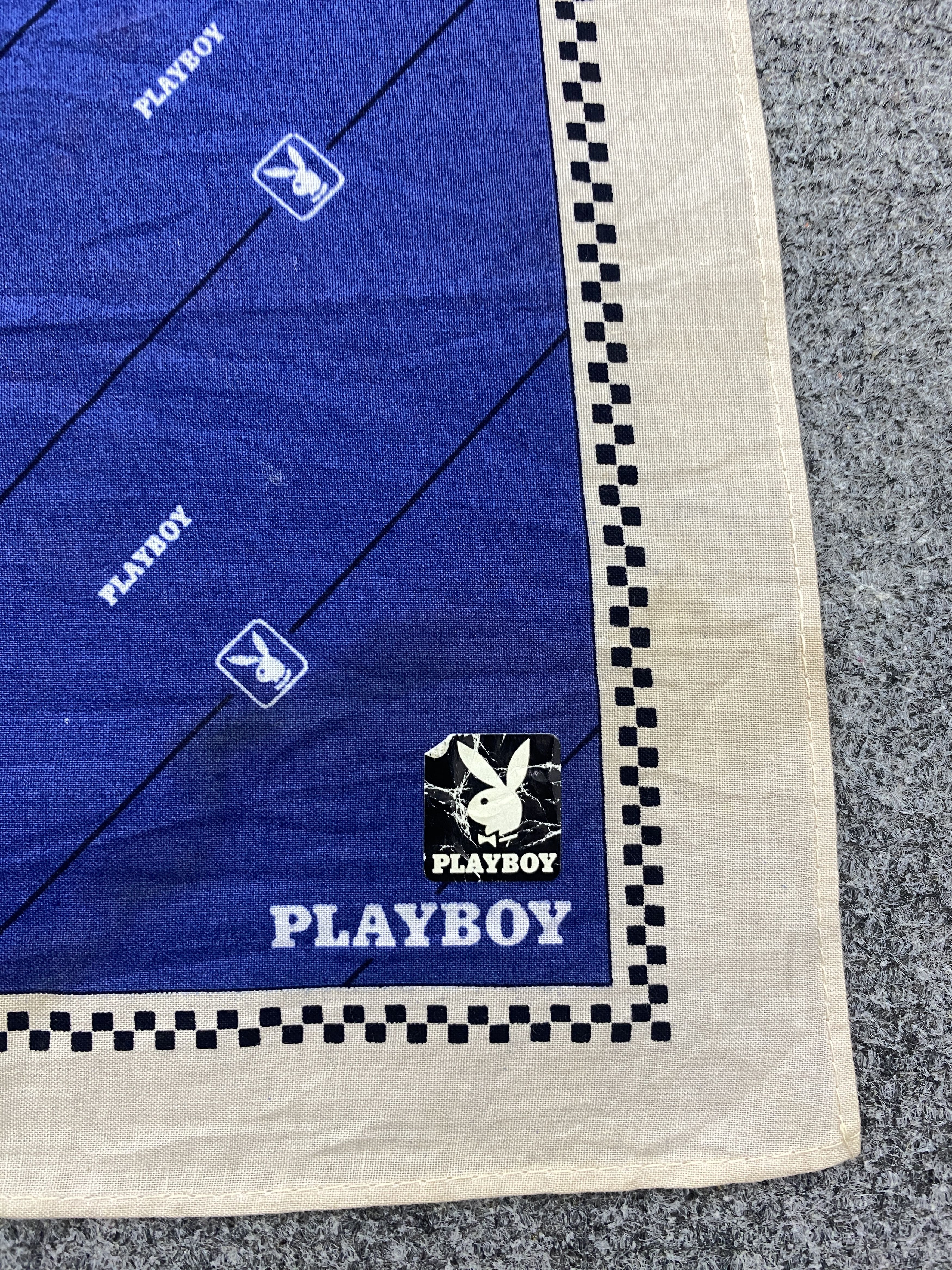 Playboy Vintage Playboy Handkerchief / Neckerchief / Bandana HKC0921 Size ONE SIZE - 5 Thumbnail