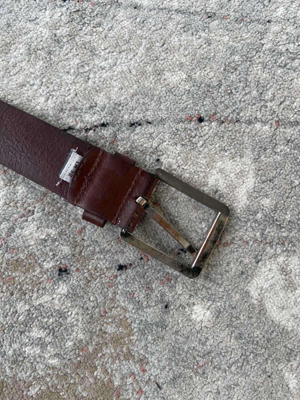 Diesel Y2K Diesel Vintage Leather Belt Size ONE SIZE - 8 Thumbnail