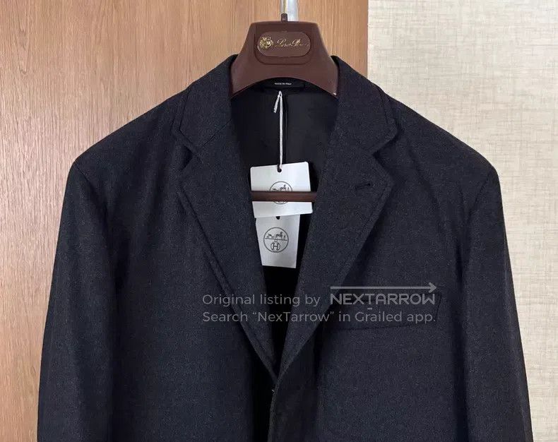 Hermes Hermes Men's Cashmere Jacket Size US S / EU 44-46 / 1 - 2 Thumbnail