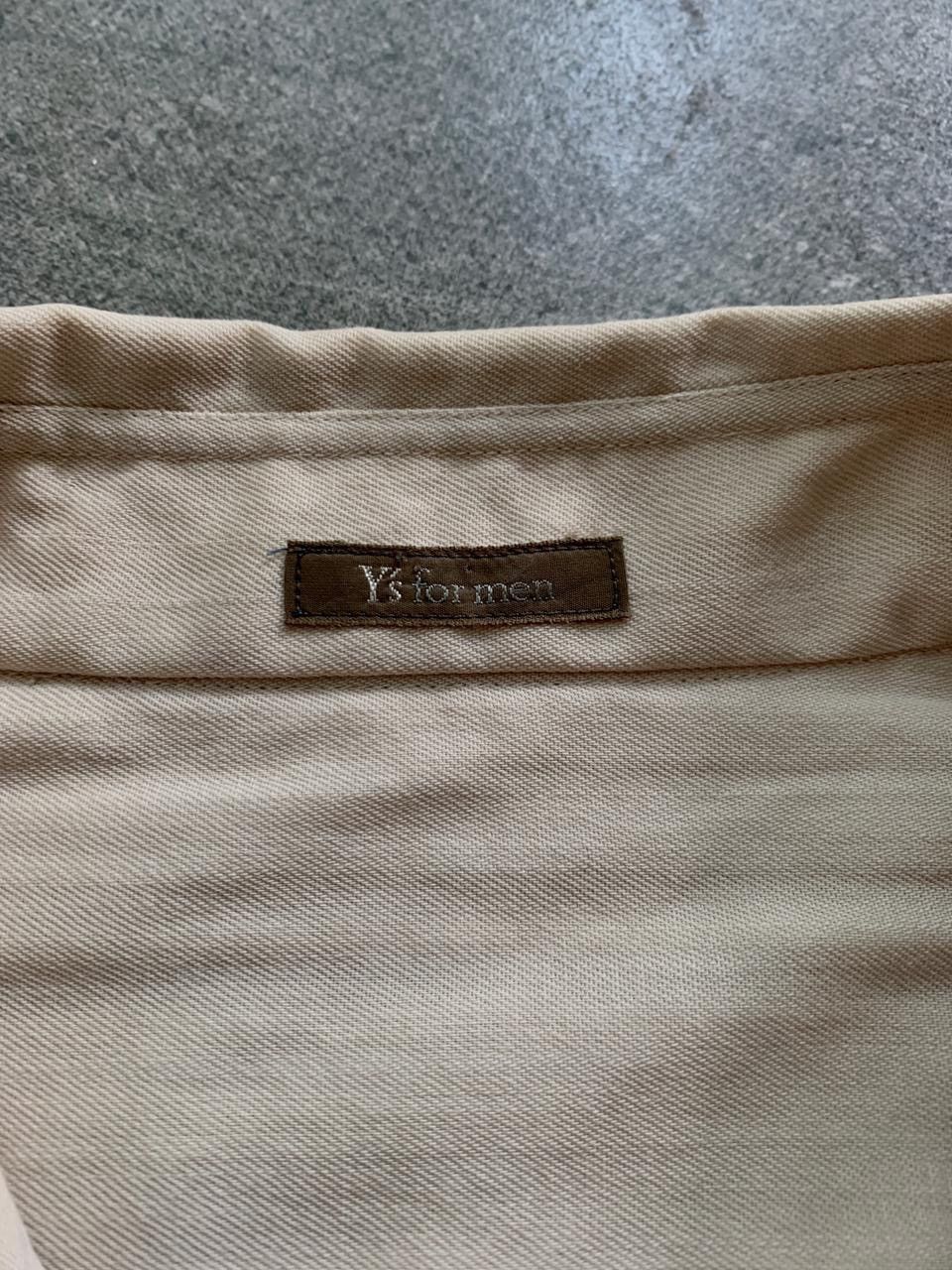 Yohji Yamamoto FREE TAX! Ys for Men Oversized Wool Ls Shirt Size US L / EU 52-54 / 3 - 9 Thumbnail
