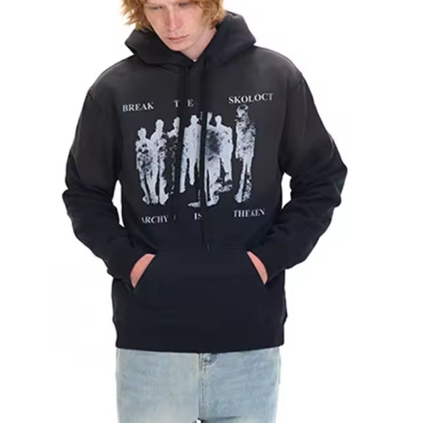 Vintage Spray Gradient Fade Hoodie Y2K Vibe Hype Sweater Tee Winter Grailed