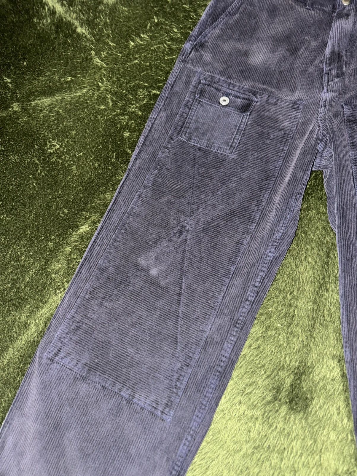 Japanese Brand [L] Namercleothing Corduroy Double Knee Utility Pocket Pants Size US 32 / EU 48 - 5 Thumbnail