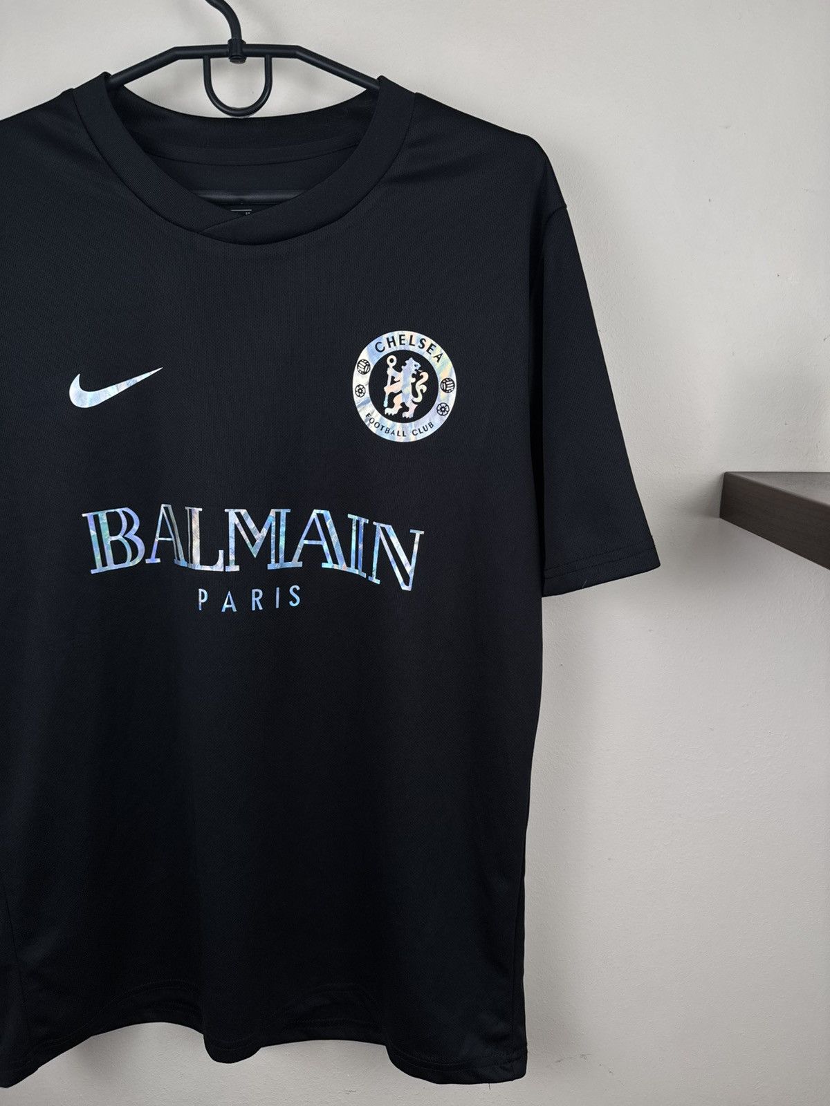 Nike Nike Chelsea Jersey Football Shirt Soccer Paris Black M Size US M / EU 48-50 / 2 - 9 Thumbnail