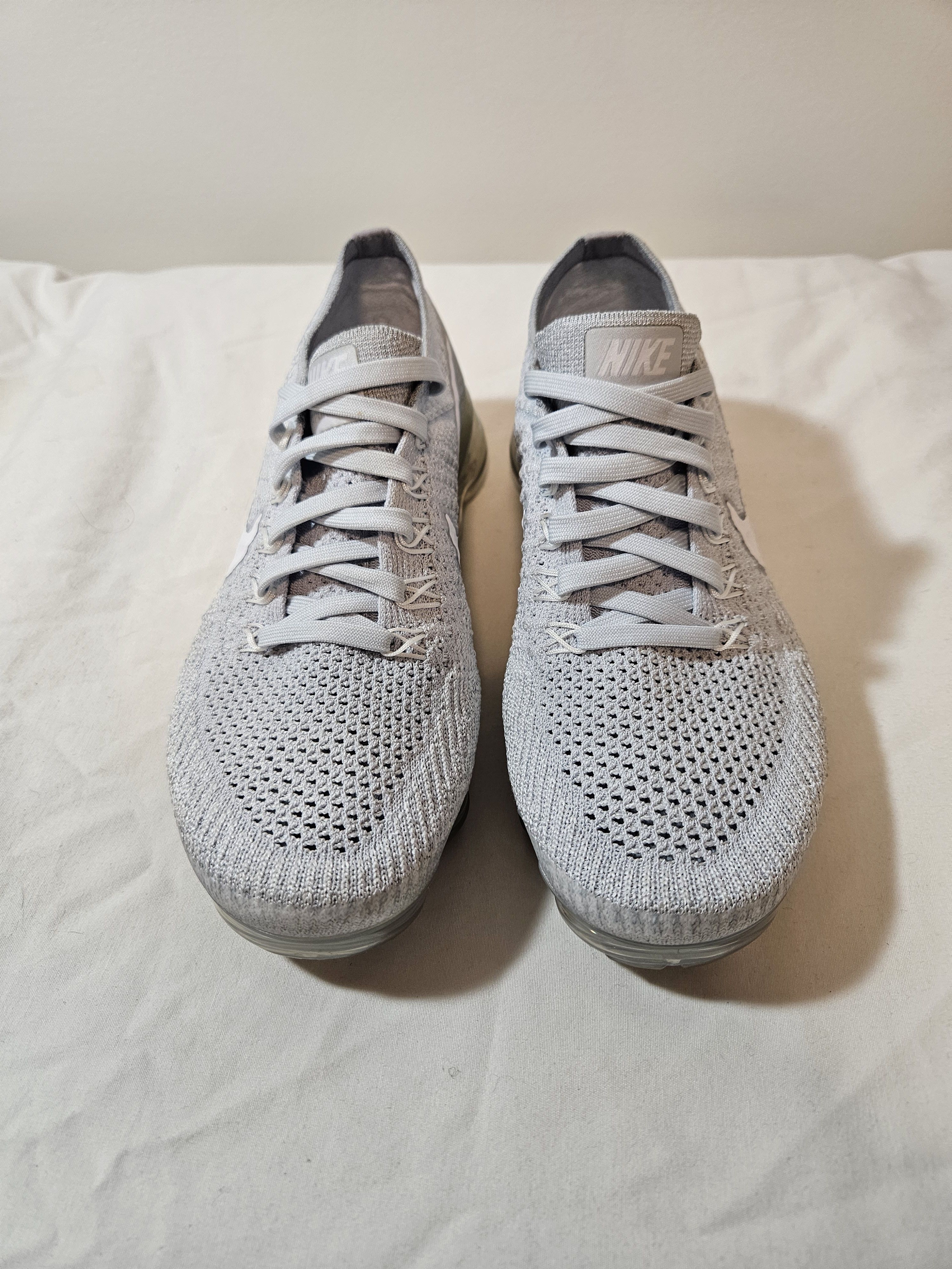 Nike 2017 Nike Air VaporMax Pure Platinum shoes Size US 5 / IT 35 - 2 Thumbnail