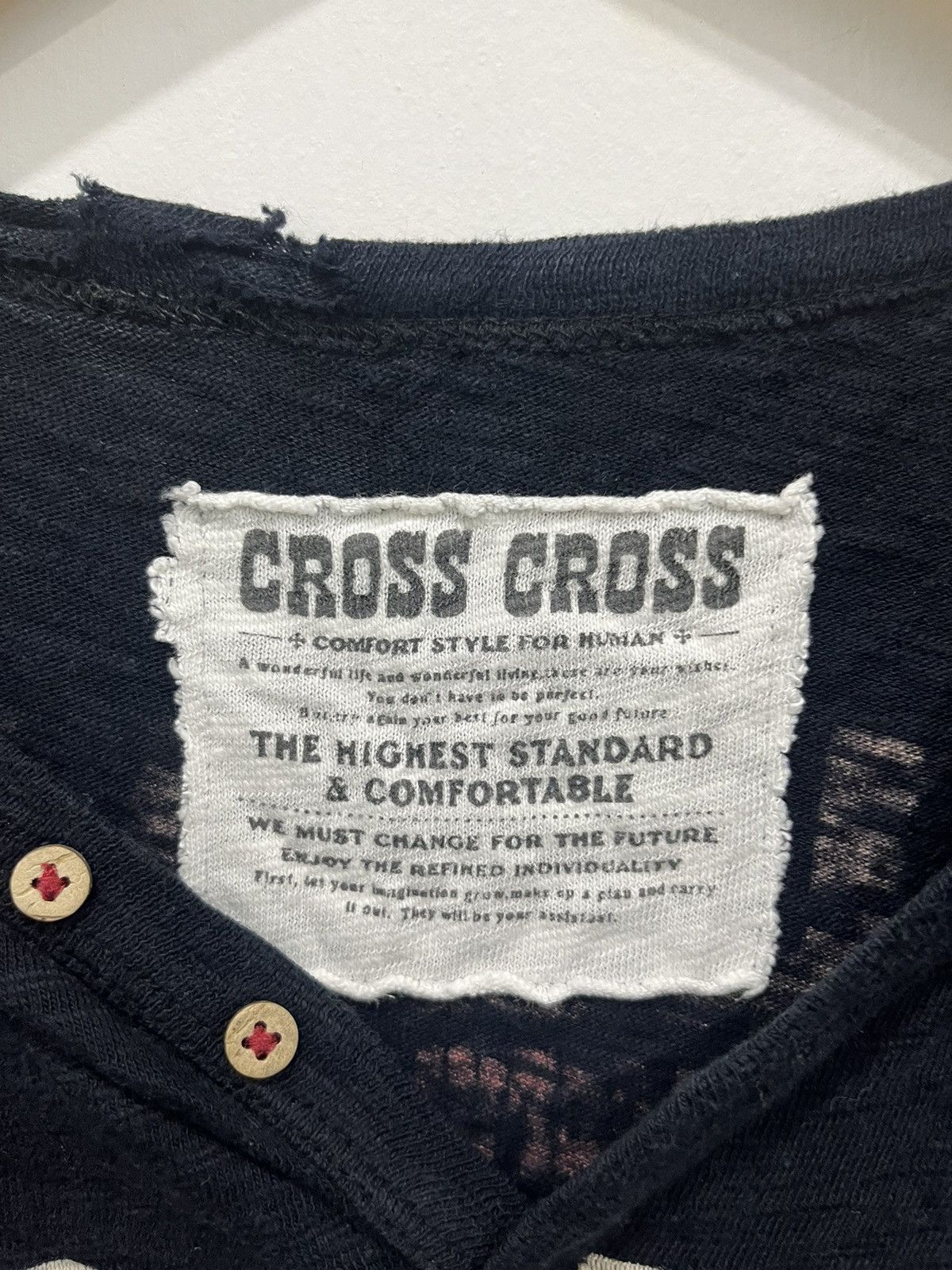 Japanese Brand Distressed Hysteric Glamour Ifsixwasnine Style by CrossCross Size US M / EU 48-50 / 2 - 5 Thumbnail