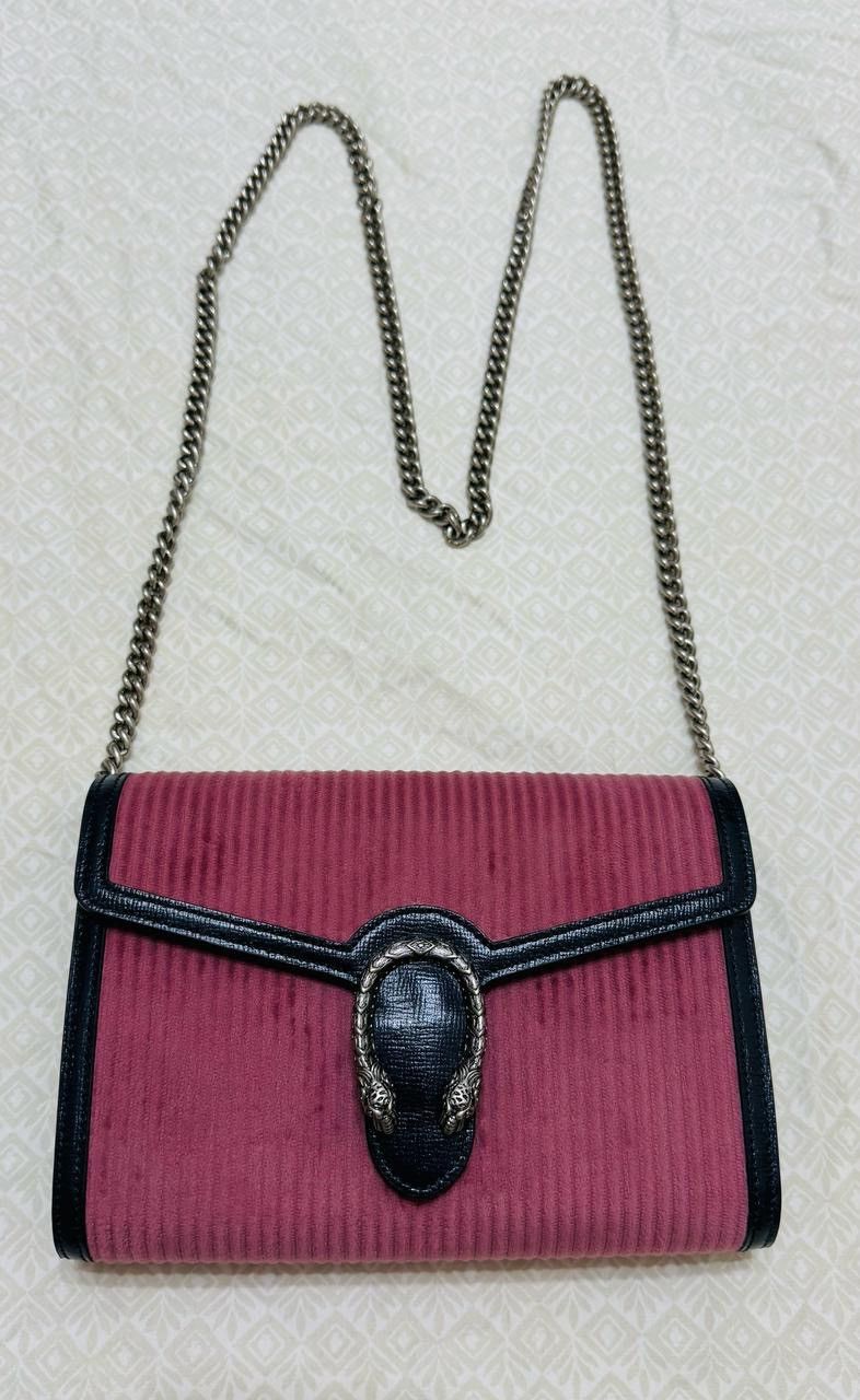 Gucci Gucci Dionysus Rare Pink Suede Size ONE SIZE - 1 Thumbnail