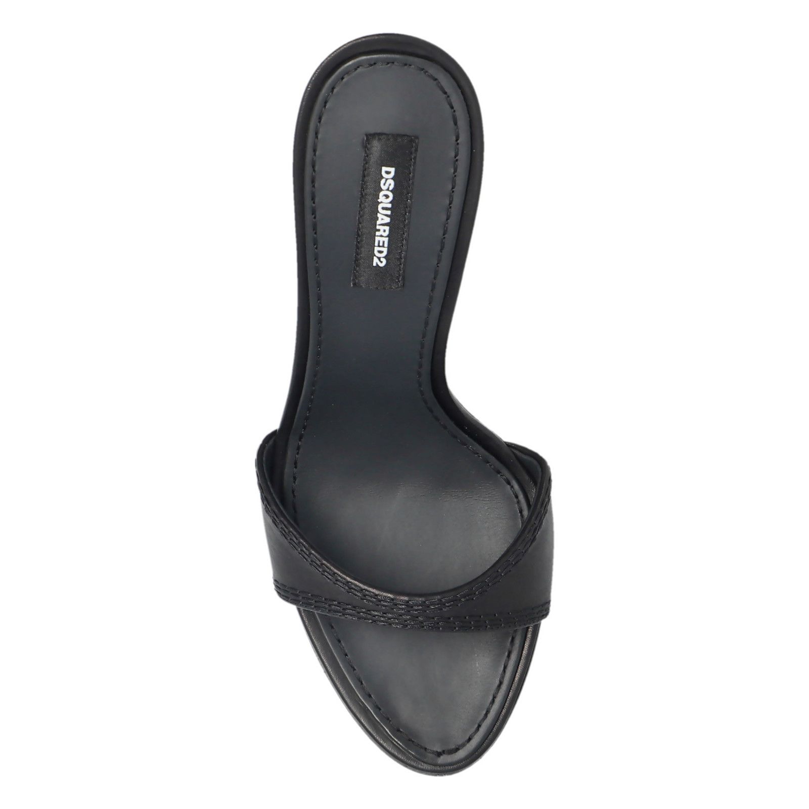Dsquared2 DSQUARED2 Black Heeled Mules New & Authentic (Women's size:1 Size US 11 / IT 41 - 4 Thumbnail
