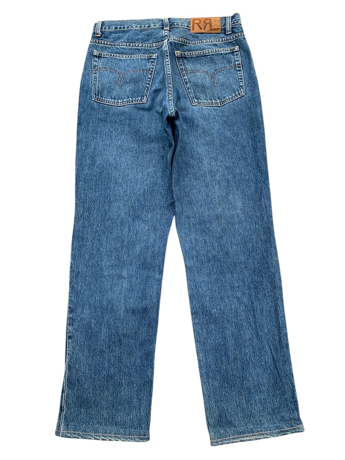 RRL Ralph Lauren VINTAGE RRL RALPH LAUREN MADE IN USA BUTTON FLY DENIM Size US 30 / EU 46 - 1 Thumbnail