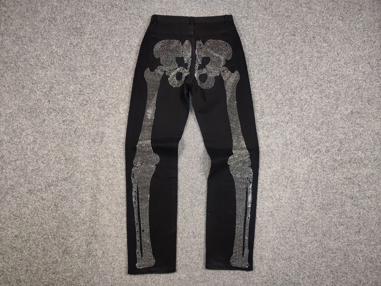 Hysteric Glamour Vintage junya watanabe balenciaga Style Skeleton Jeans Y2k Size US 30 / EU 46 - 6 Thumbnail