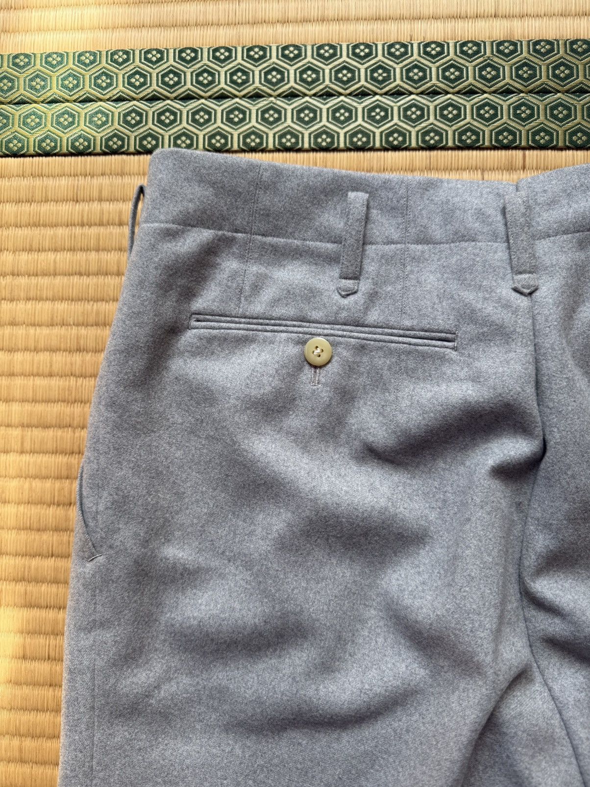 Other Autumn&Winter Soft Japanese Flannel Slacks (1960s–1970s) Size US 32 / EU 48 - 8 Thumbnail