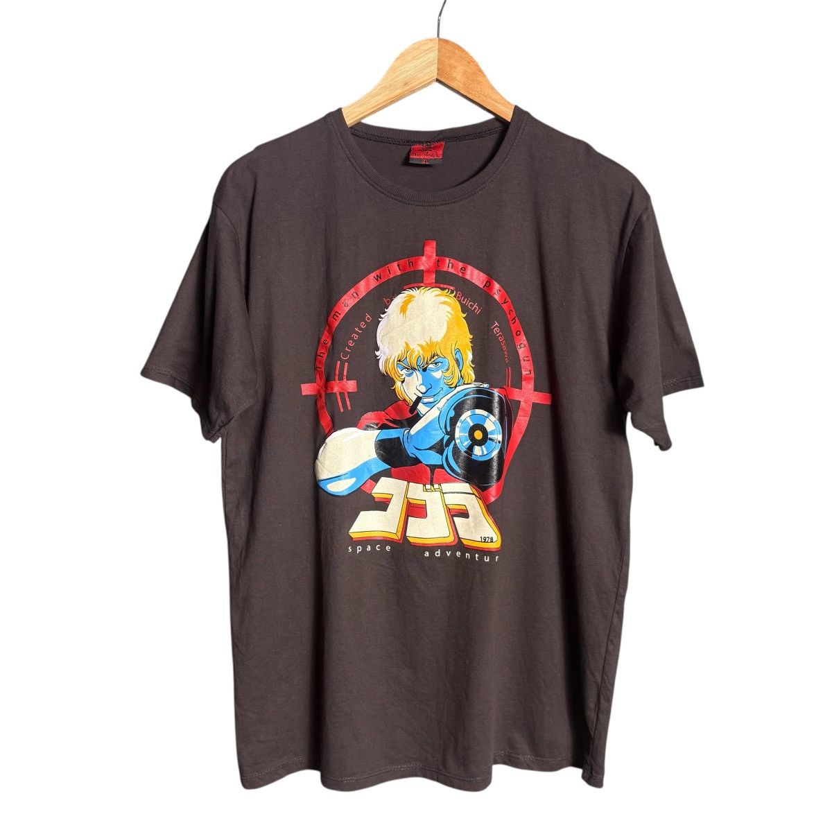 Anime Vintage COBRA Psycho Gun Space Adventure Anime Tee / 90s Y2K Size US XL / EU 56 / 4 - 1 Thumbnail