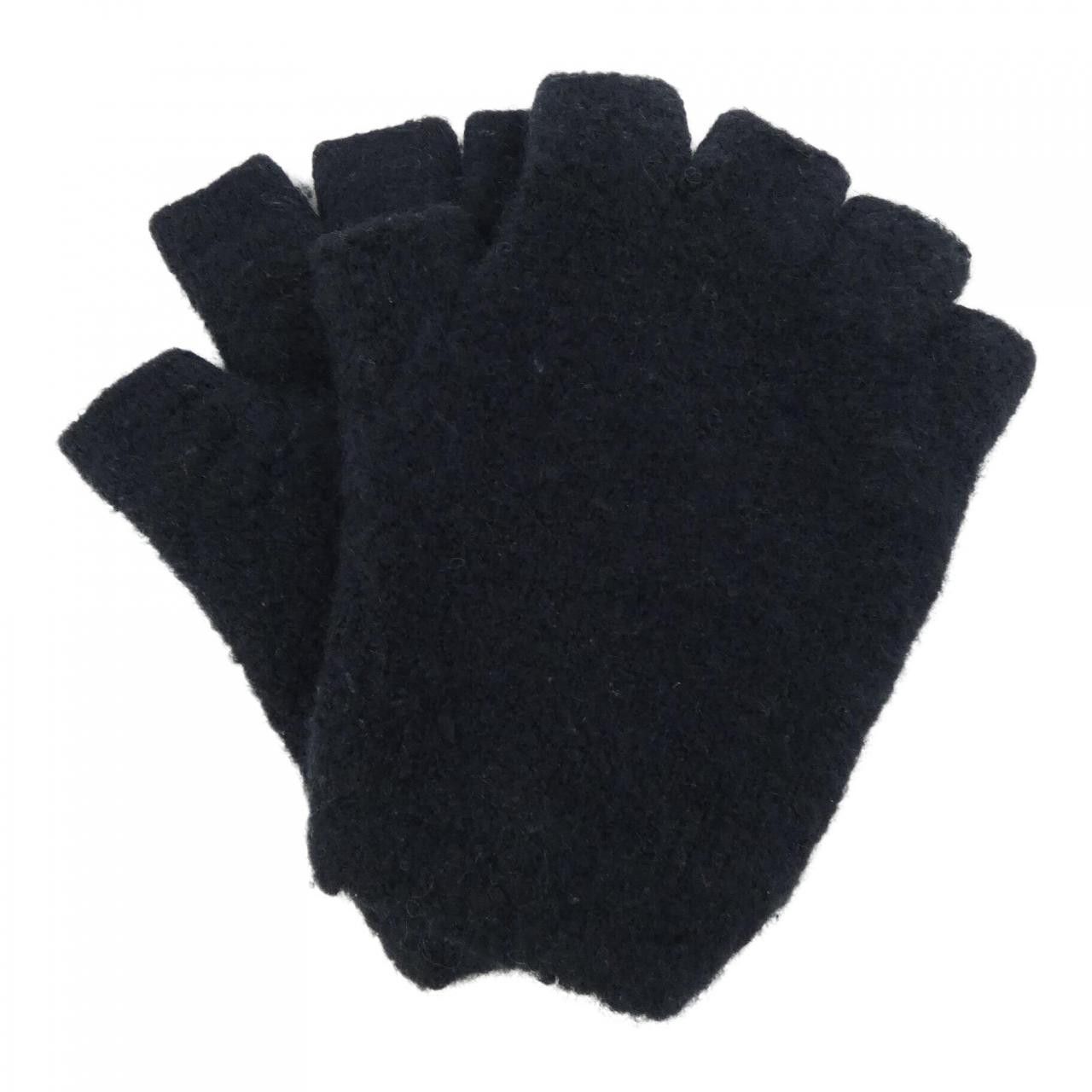 Chanel Chanel GLOVE Cashmere Glove Textile Gloves DUTY FREE for USA