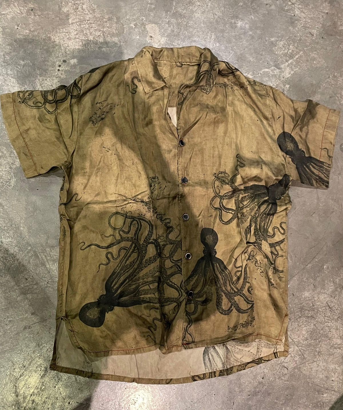 Uma Wang Uma Wang Tab Top Shirt Size US L / EU 52-54 / 3 - 2 Thumbnail