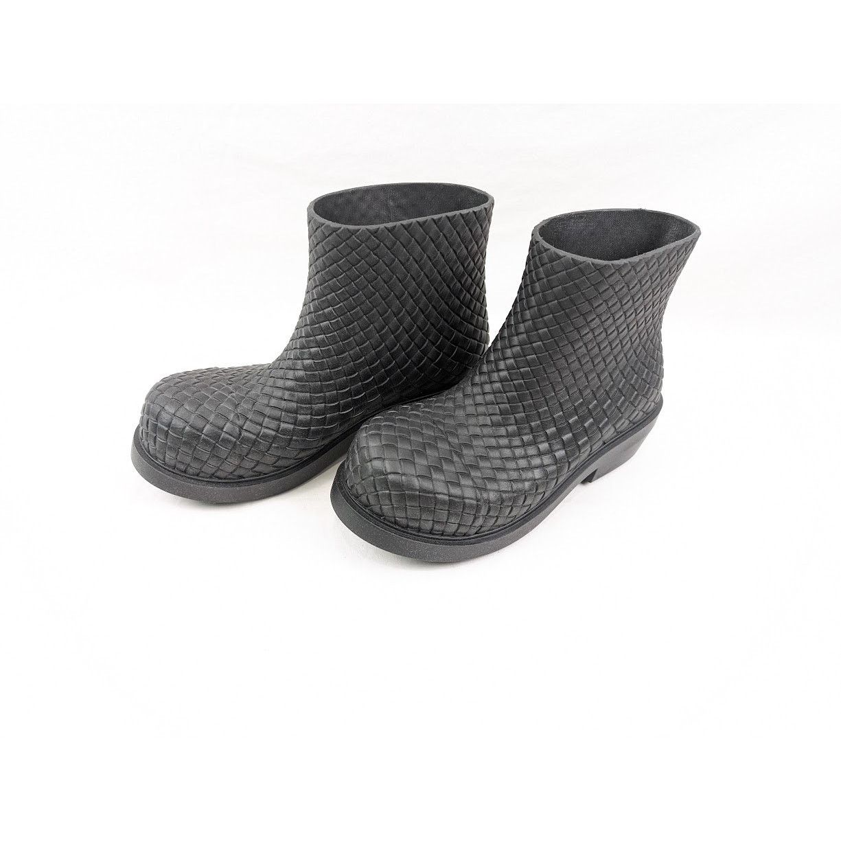 Bottega Veneta o1rshd1 Fireman Ankle Boots in Black Size US 8 / EU 41 - 16 Thumbnail