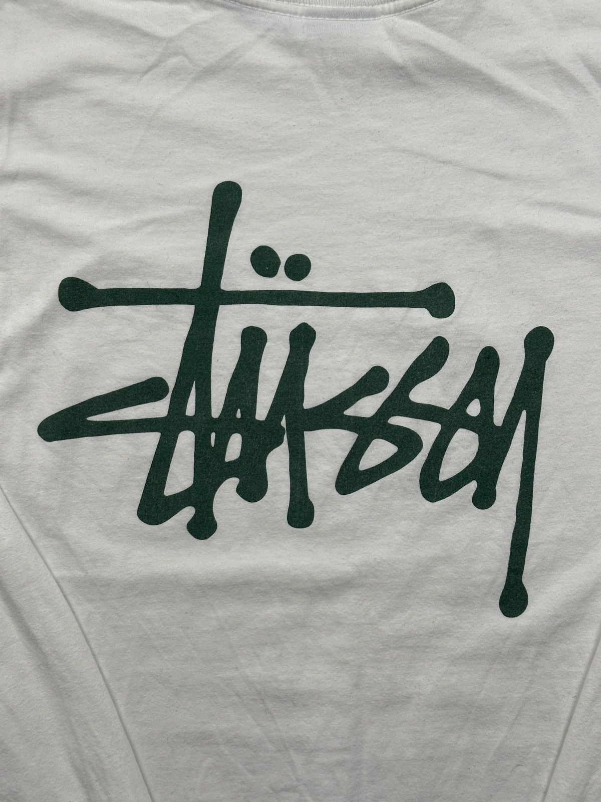 Stussy Stussy Big Logo Long Sleeve T-Shirt Streetwear Skate Y2K Size US S / EU 44-46 / 1 - 9 Thumbnail
