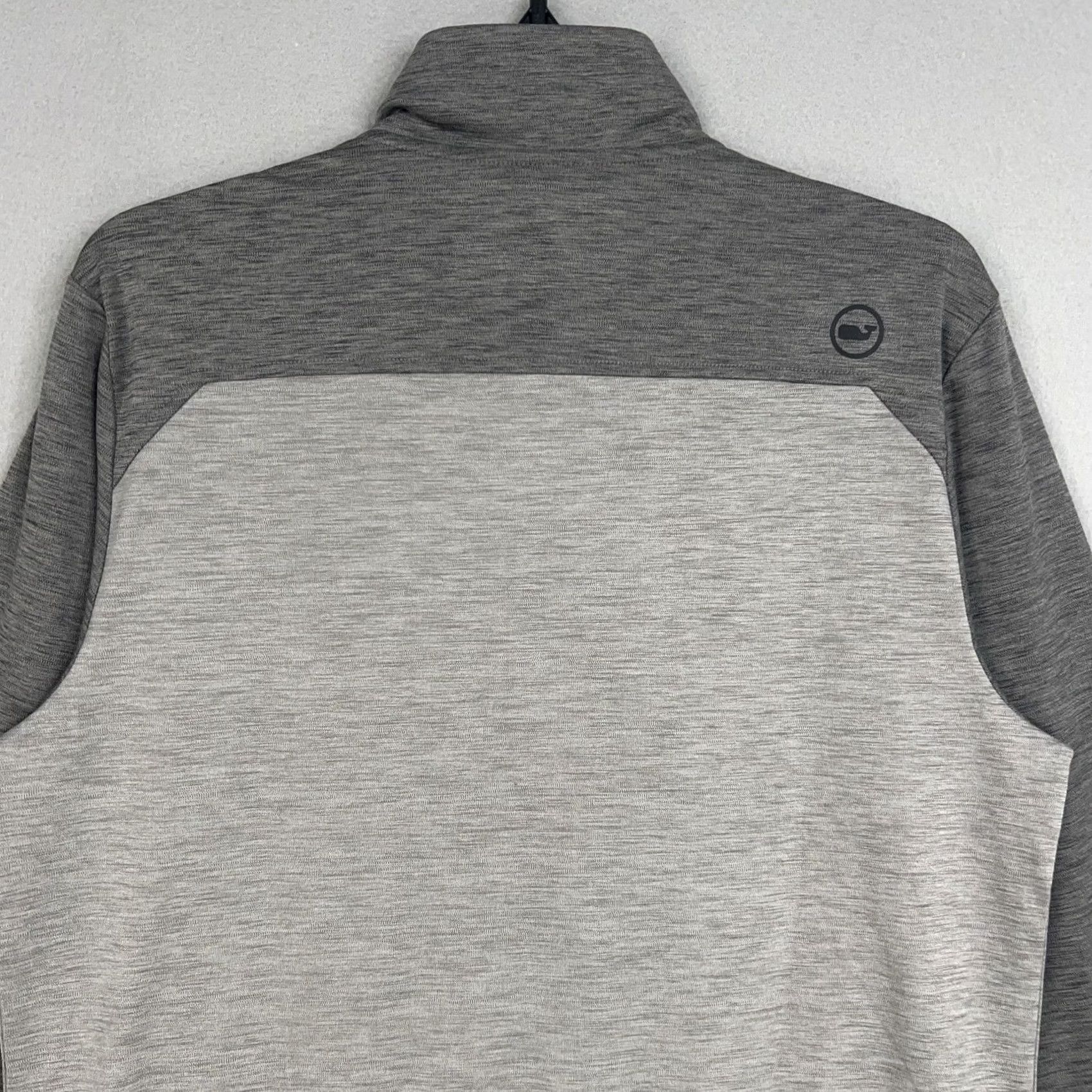 Vineyard Vines VINTAGE Vineyard Vines Pullover Shirt Mens Small Gray OTG On The Go Shep 1/4 Zip Sports Reg Mens Size US S / EU 44-46 / 1 - 7 Thumbnail
