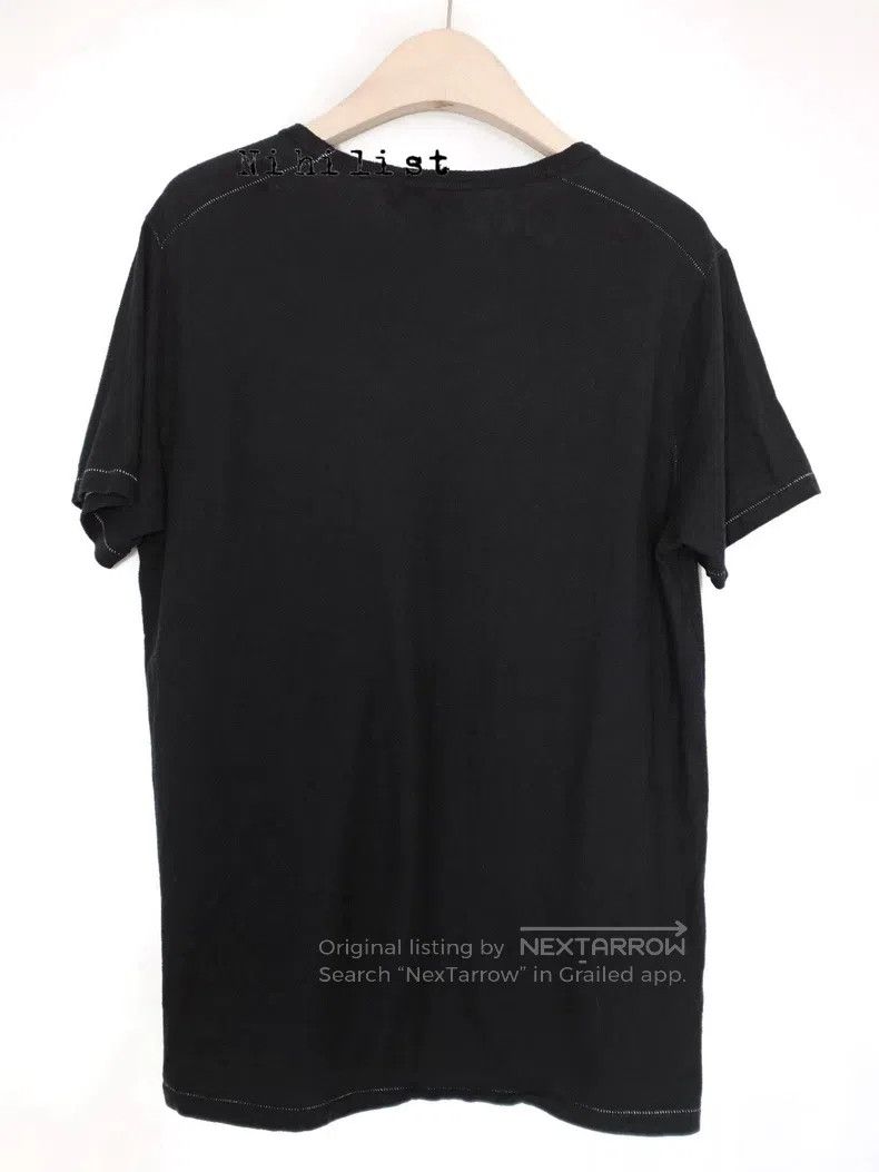 Ann Demeulemeester Ann Demeulemeester Size xs black cotton-jersey short sleev Size US XXS / EU 40 - 7 Thumbnail