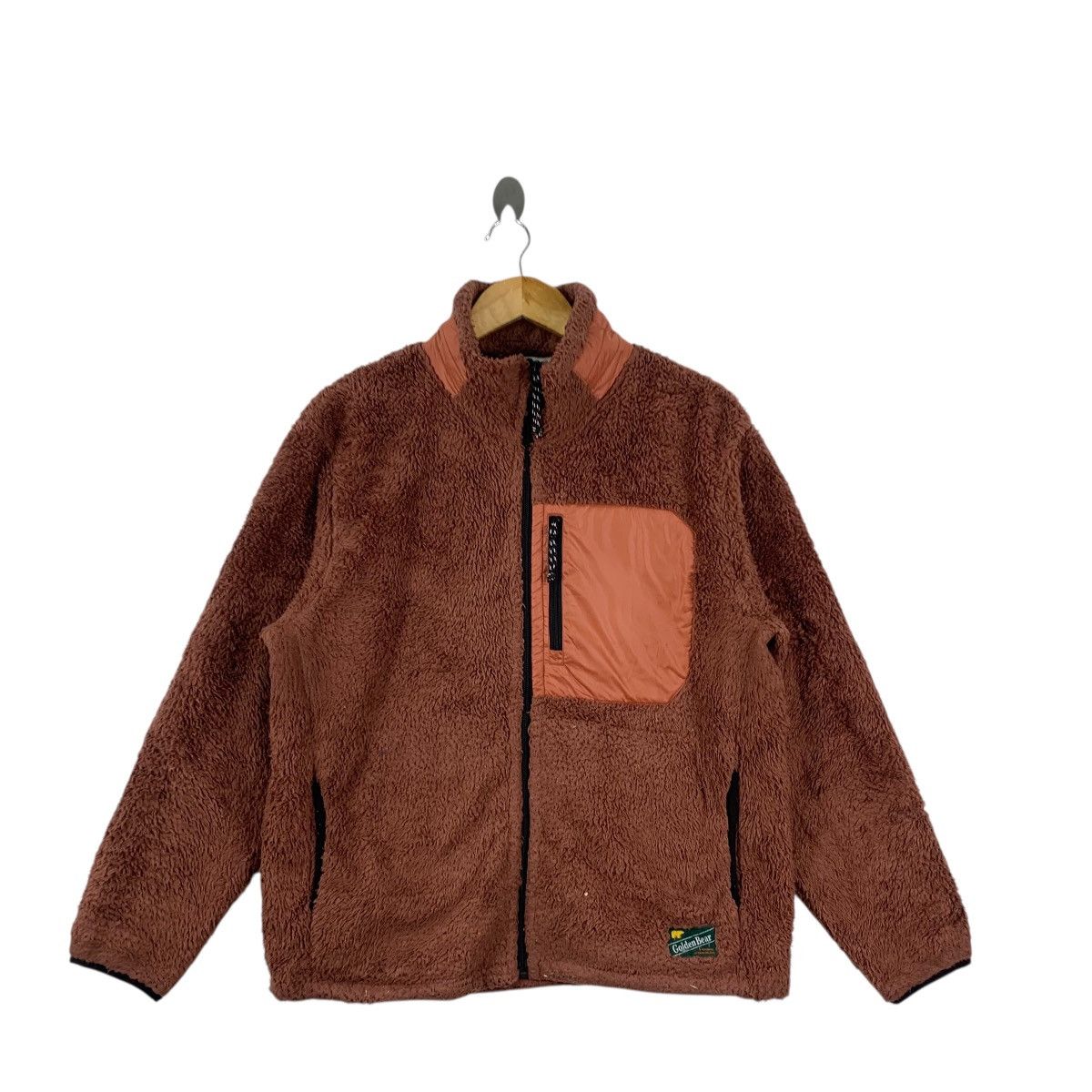 Golden Bear Vintage GOLDEN BEAR USA Jack Nicklaus Sherpa Fleece Jacket Size L / US 10 / IT 46 - 4 Thumbnail