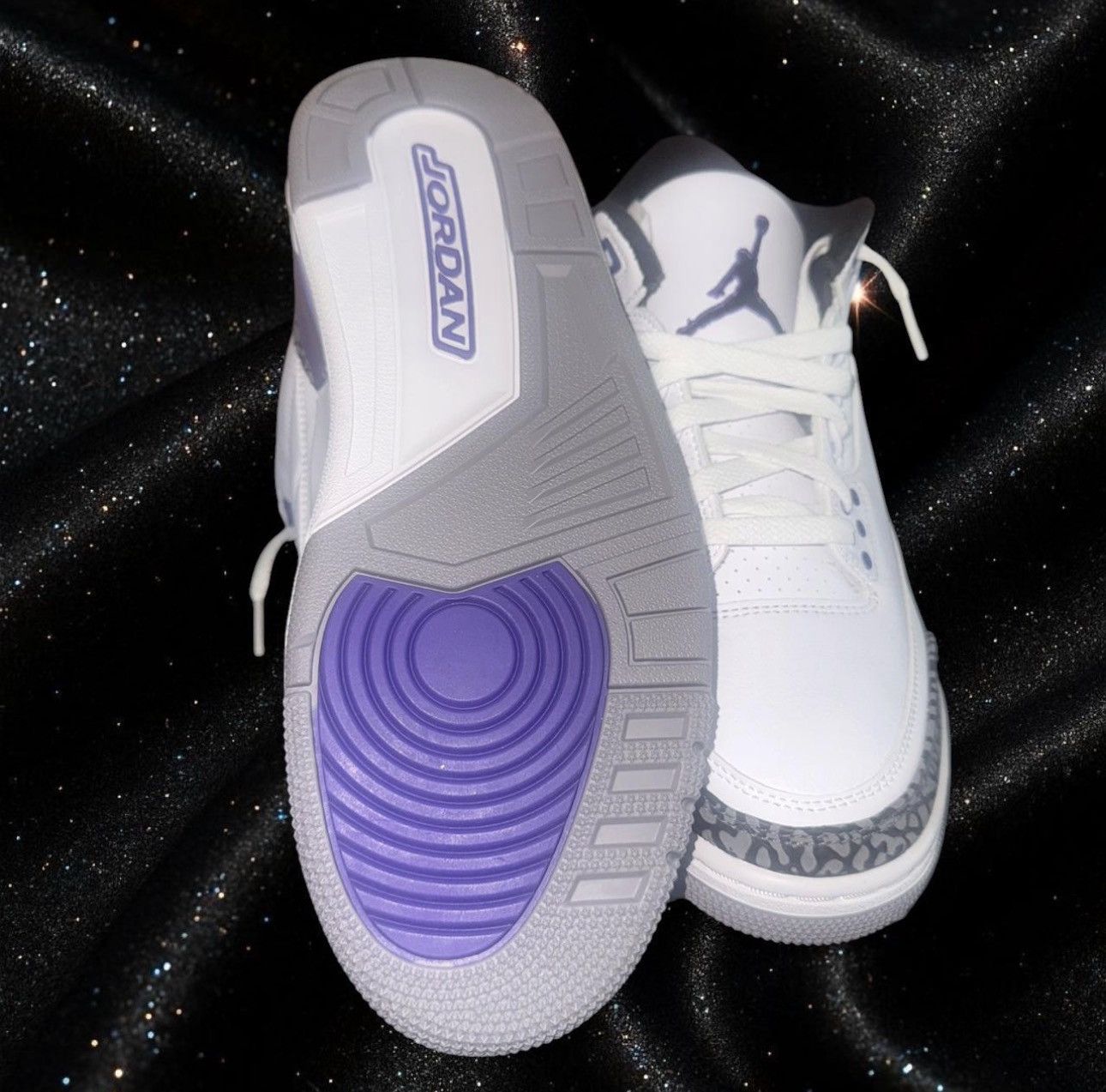 Jordan Brand Air Jordan 3 ‘Dark Iris’ Size US 7.5 / EU 40-41 - 6 Thumbnail
