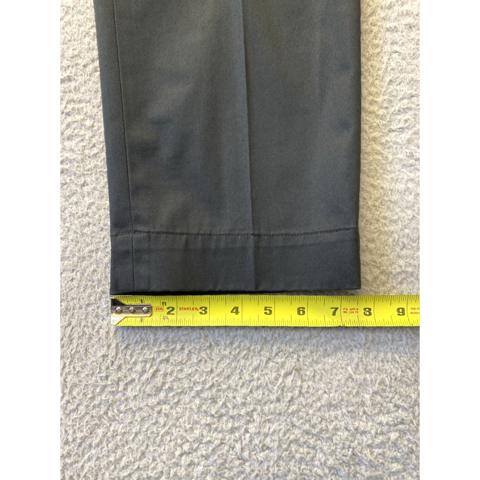 Brooks Brothers Brooks Brothers Mens Clark Fit Cotton Stretch Chino Pants 35W x 32L Black 150-29 Mens Size US 35 - 7 Thumbnail