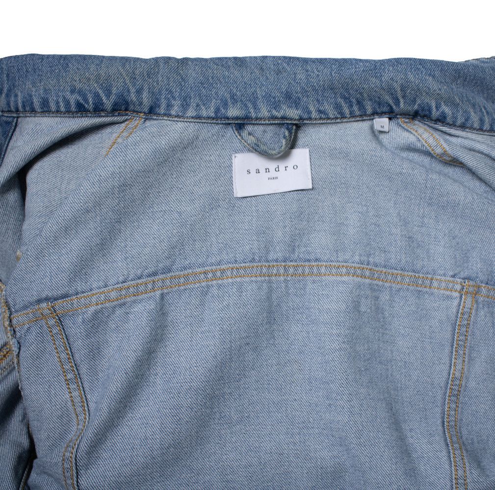 Sandro Sandro, denim jacket in light blue Size M / US 6-8 / IT 42-44 - 6 Thumbnail