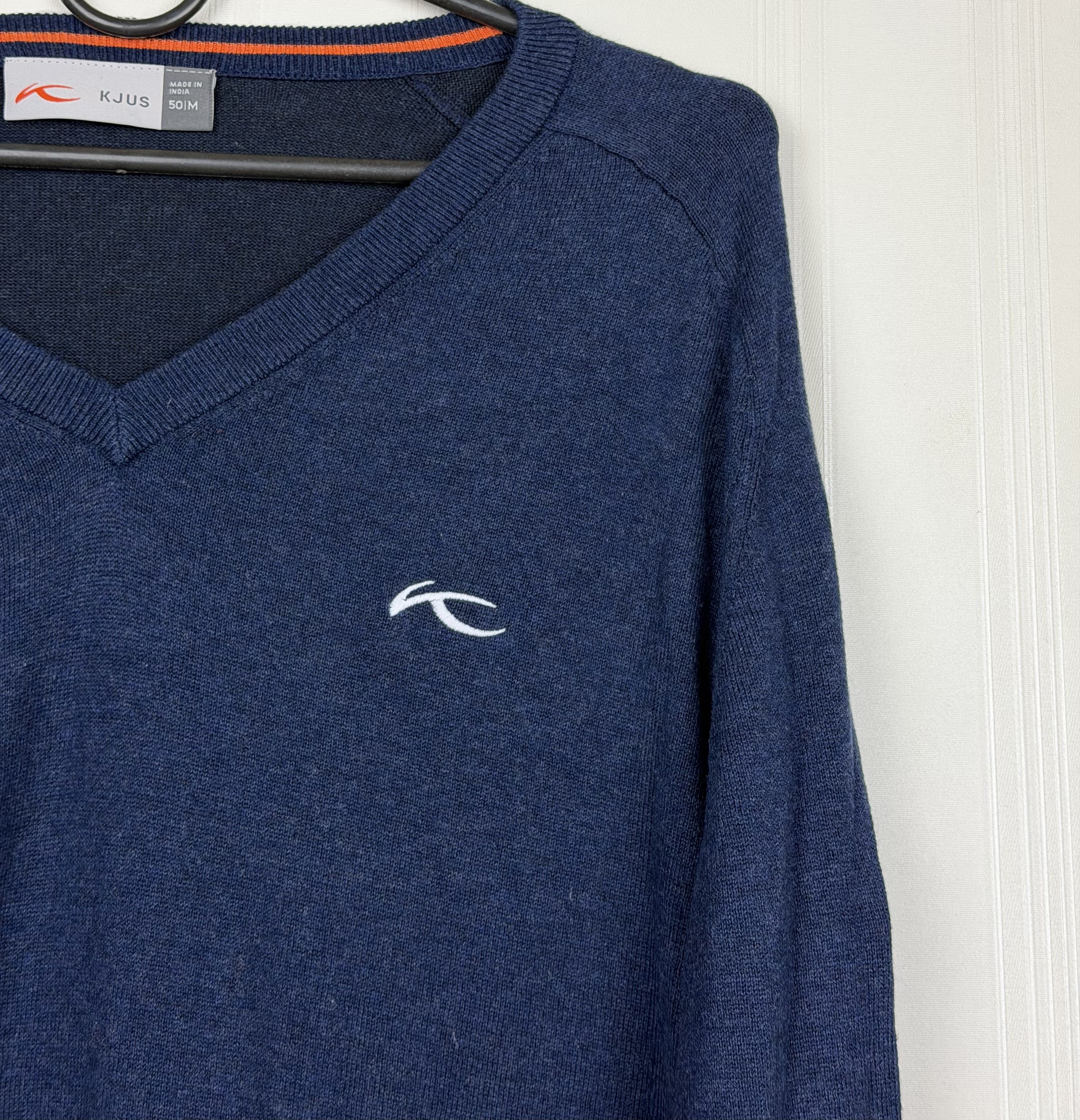KJUS KJUS Thermal Sweater / V-Neck Pullover Size US M / EU 48-50 / 2 - 3 Thumbnail