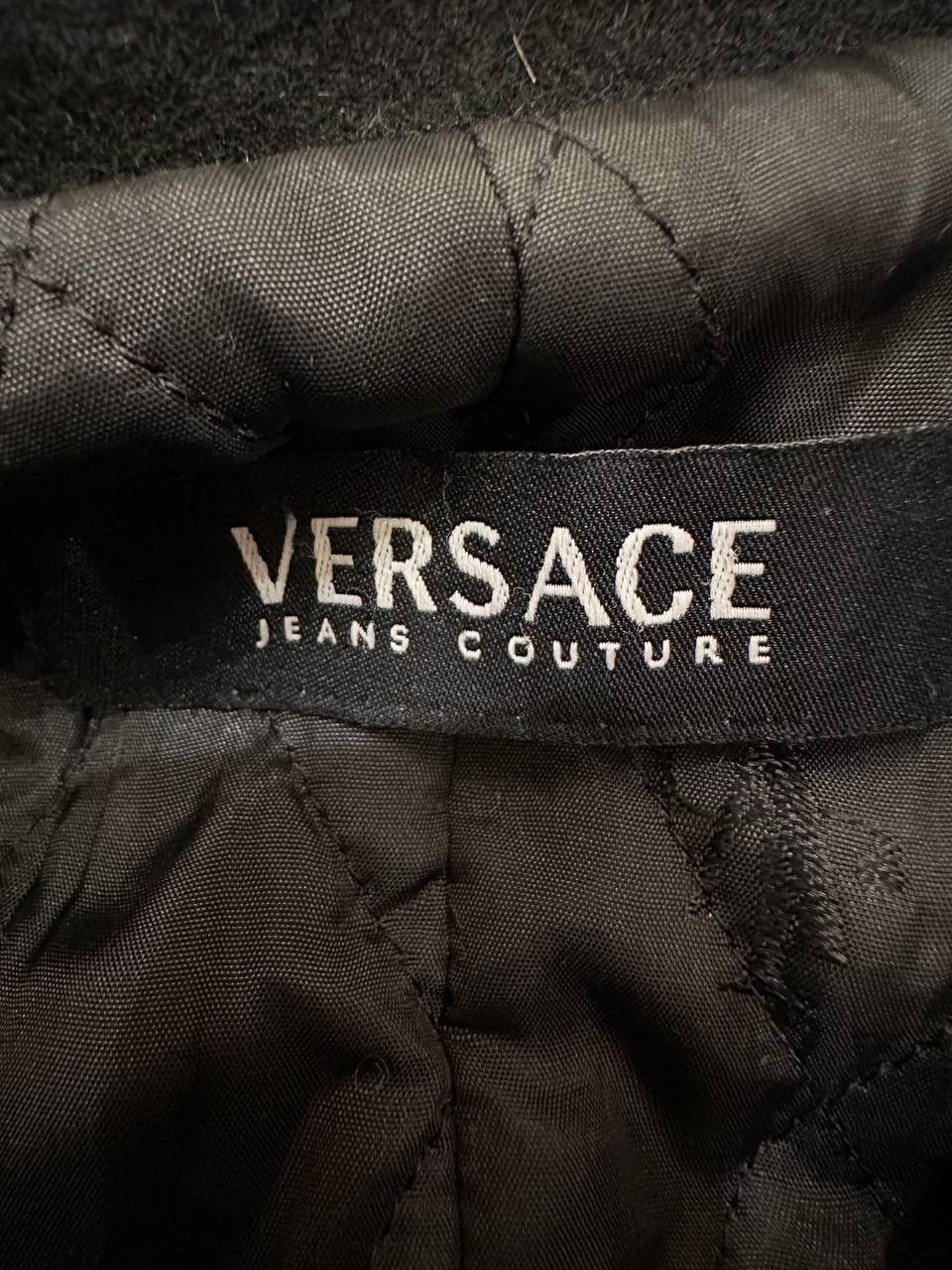 Versace Jeans Couture Versace Jeans Couture Bomber Wool Black Runway Women Size S Size S / US 4 / IT 40 - 3 Thumbnail