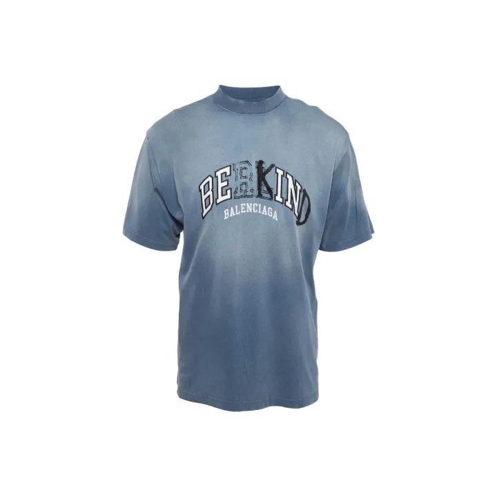 Balenciaga SS23 Be Kind Print Short Sleeve Tee 0079