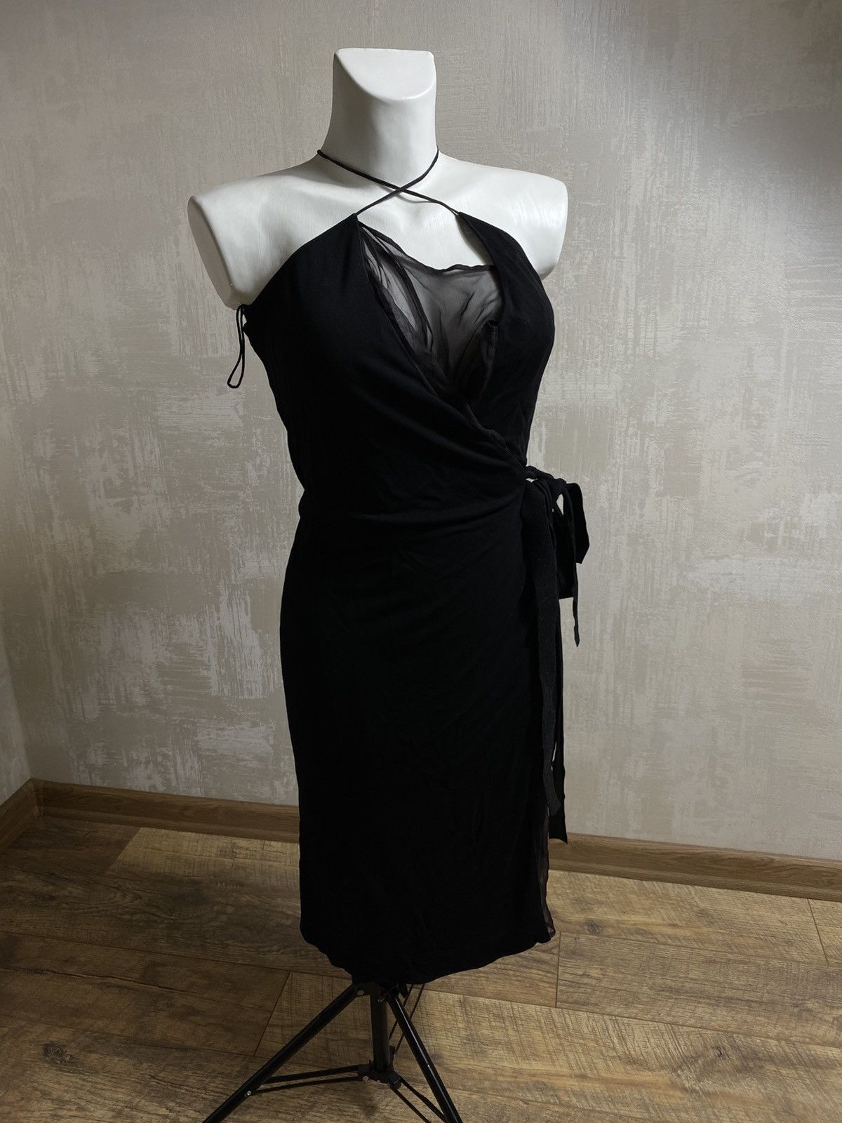 Jean Paul Gaultier Jean Paul Gaultier Archive Silk Mesh Wrap Dress Italy Size M / US 6-8 / IT 42-44 - 1 Thumbnail