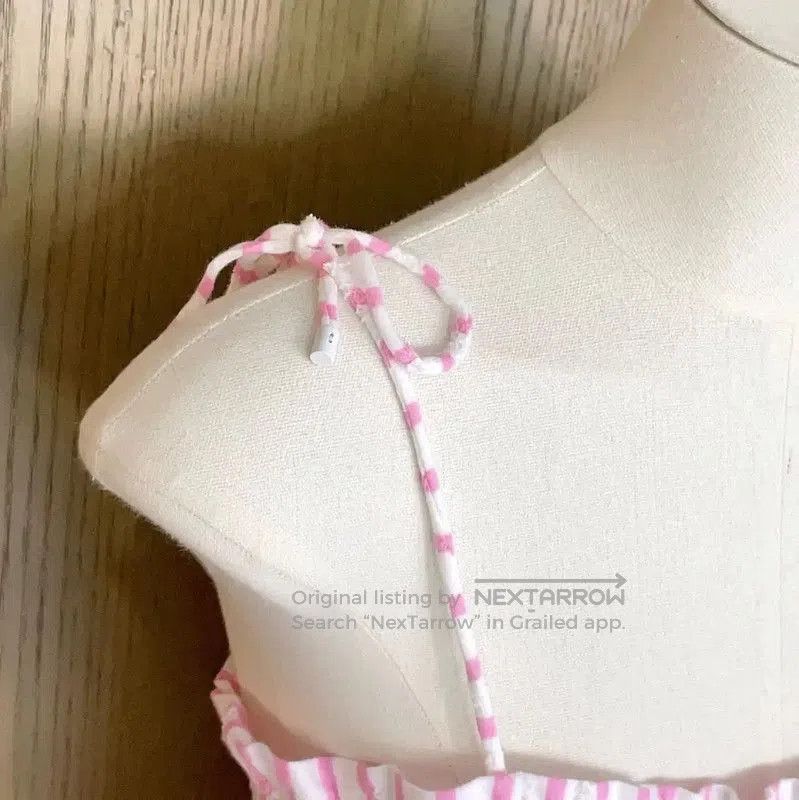 Chanel Chanel Pink Striped Sleeveless Summer Top . Size S / US 4 / IT 40 - 5 Thumbnail