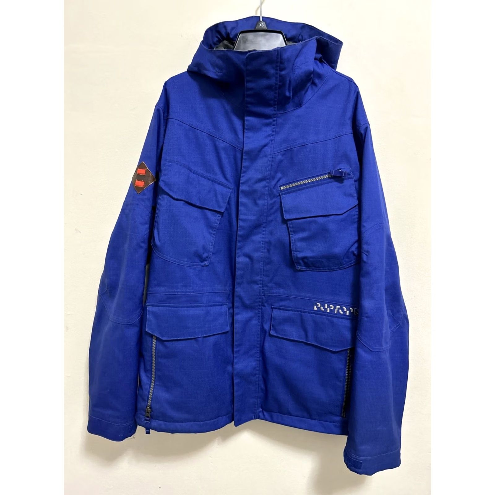 Burton Burton Dryride Jacket Mens M Gray Full Zip Hooded Insulated Ski Snowboard Coat Size US M / EU 48-50 / 2 - 2 Thumbnail