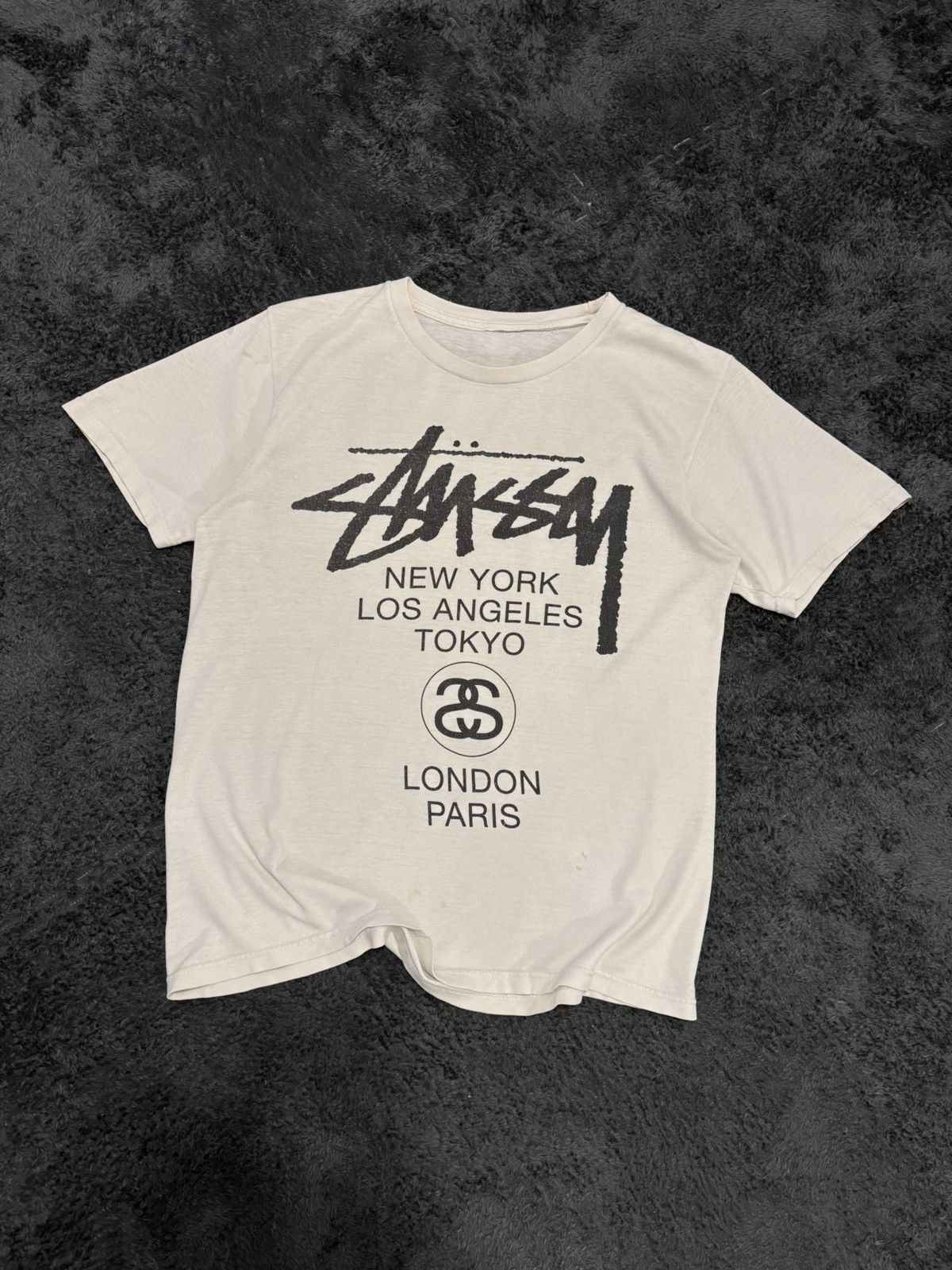 Stussy Vintage Stussy International Logo Tee Size US M / EU 48-50 / 2 - 1 Thumbnail