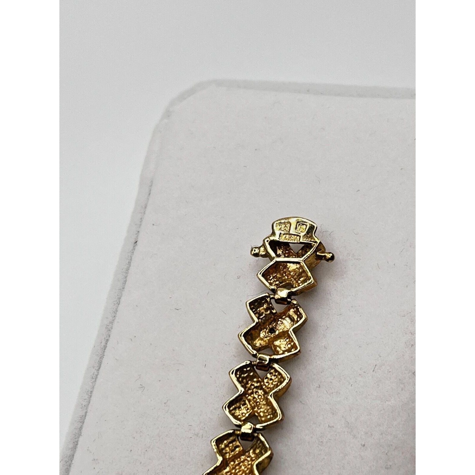 The Unbranded Brand Vintage Gold Plated Sterling Silver 925 Bracelet 8″ and 18G Size ONE SIZE - 7 Thumbnail