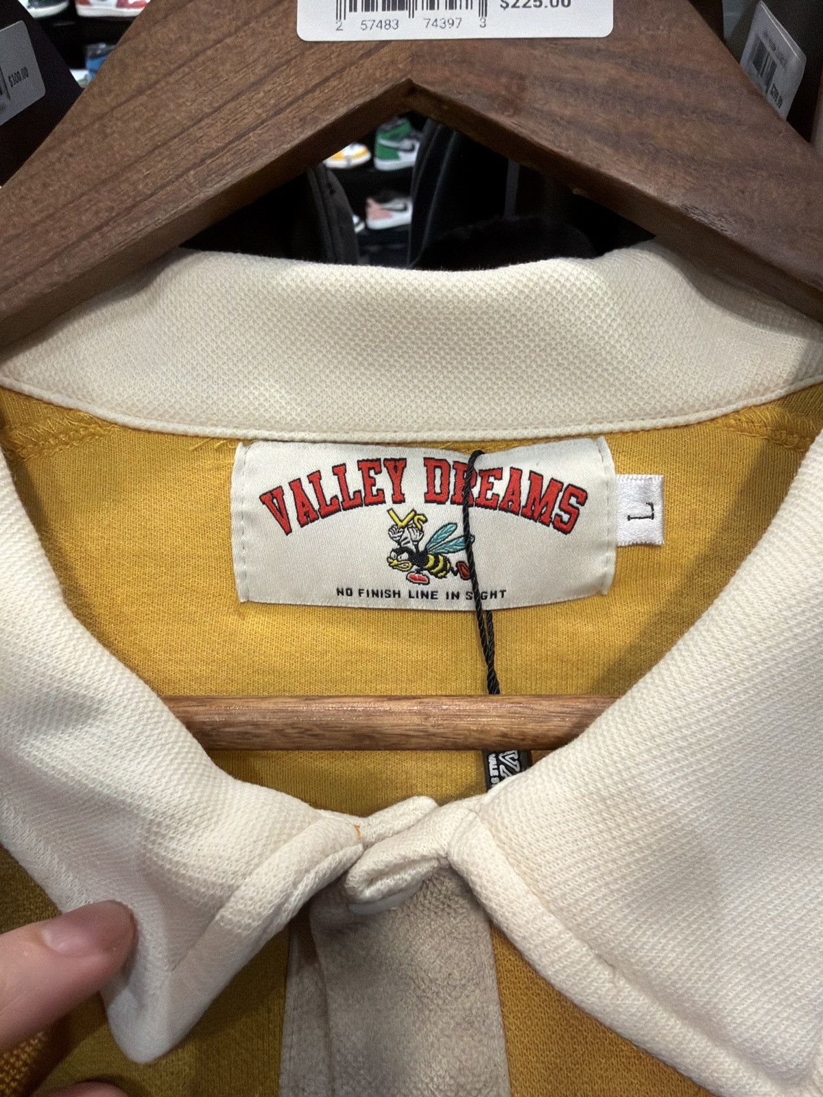 Vale Vale Forever Valley Dreams Rugby Long-Sleeve Tee Yellow (L) Size US L / EU 52-54 / 3 - 11 Thumbnail