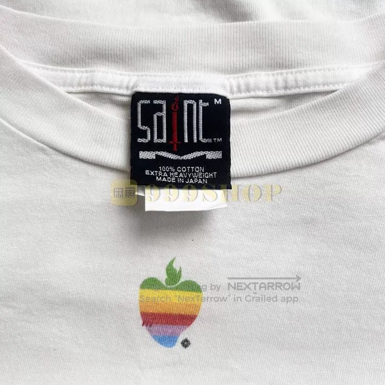 Saint Michael Saint Michael Love Apple LOGO short sleeves Size US M / EU 48-50 / 2 - 5 Thumbnail