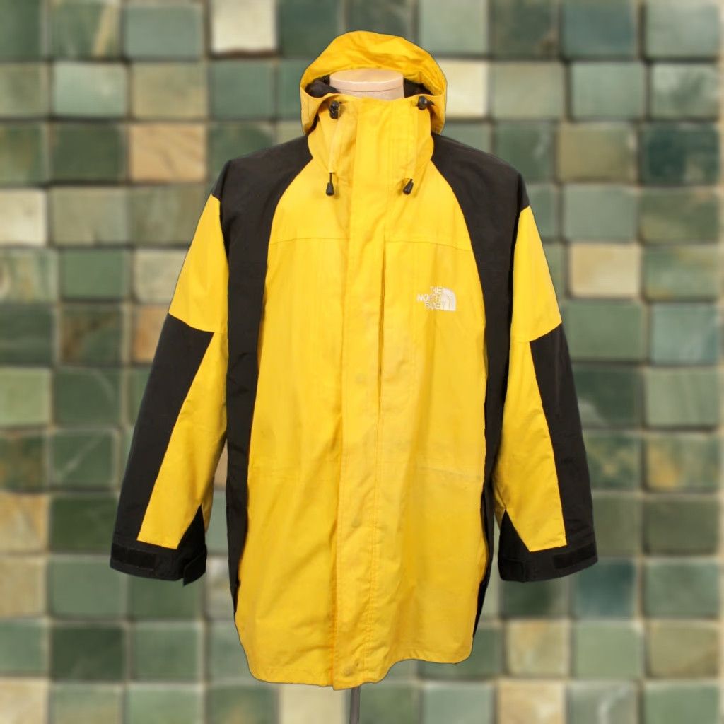 The North Face VINTAGE The North Face Summit Series Jacket Mens Windbreaker Waterproof Sz 2XL Yellow Size US XXL / EU 58 / 5 - 1 Thumbnail