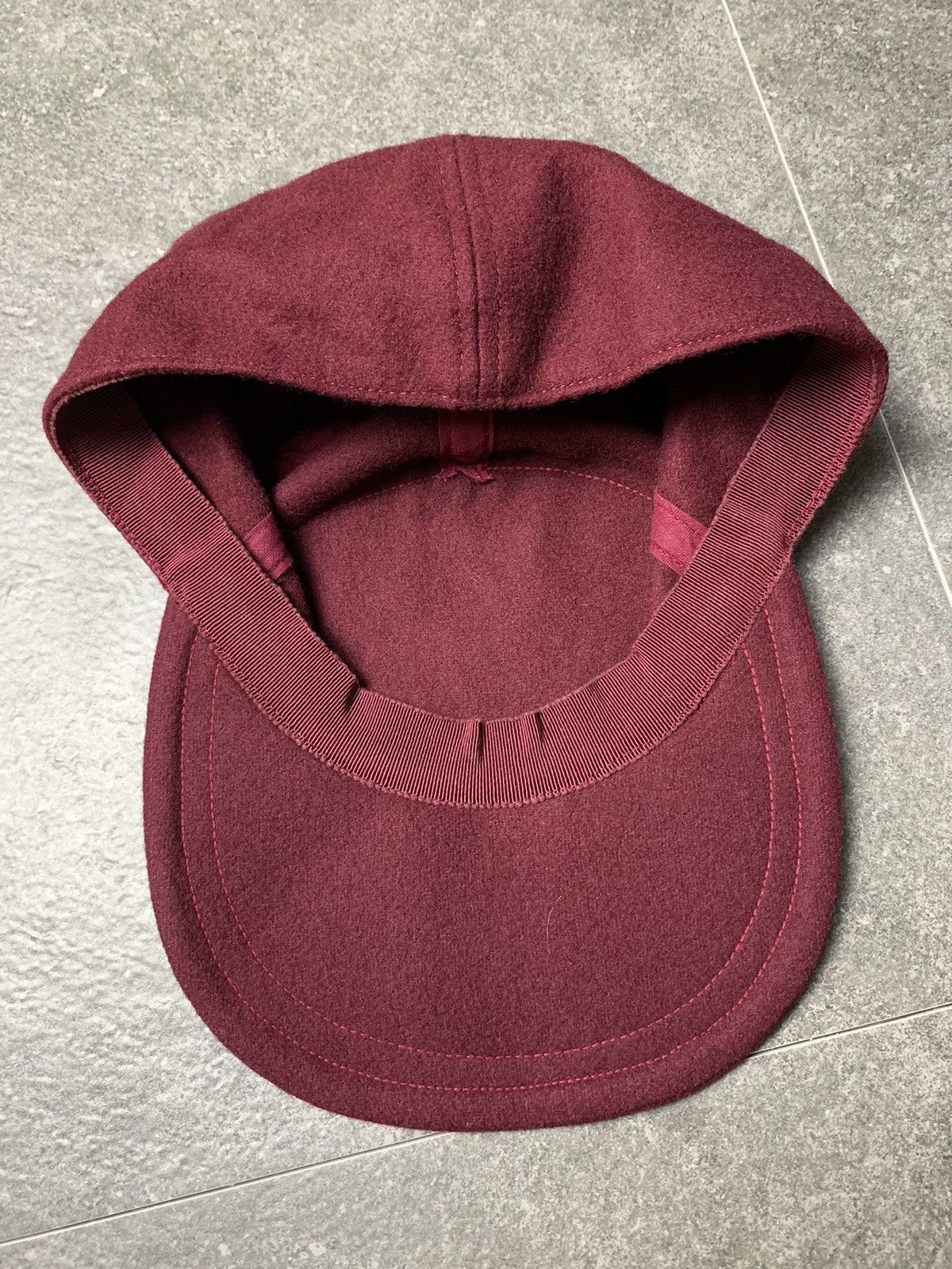 Emporio Armani 1990s Emporio Armani Embroidered Patch Fitted Cap Size ONE SIZE - 9 Thumbnail