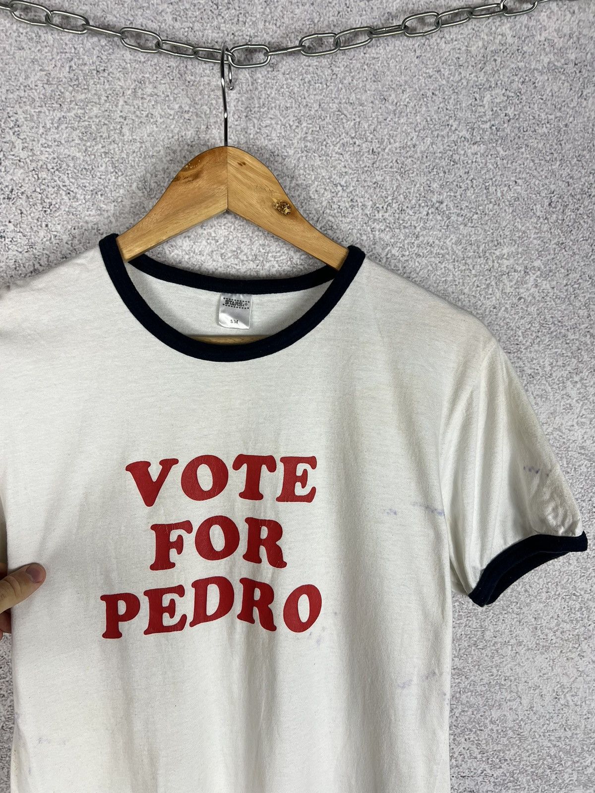 Band Tees Vintage Vote For Pedro Movie Tee Napoleon Dynamite T-Shirt Size US S / EU 44-46 / 1 - 2 Thumbnail