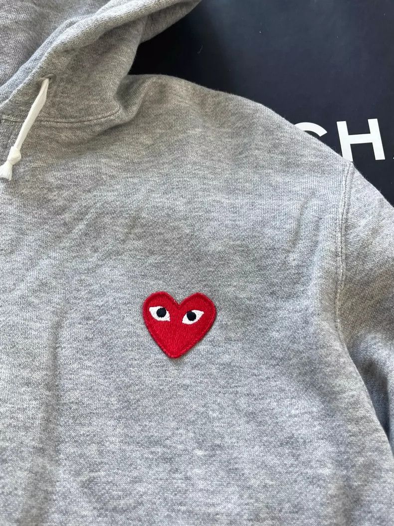 Comme des Garcons Comme des Garcons Grey love coat Size M / US 6-8 / IT 42-44 - 7 Thumbnail
