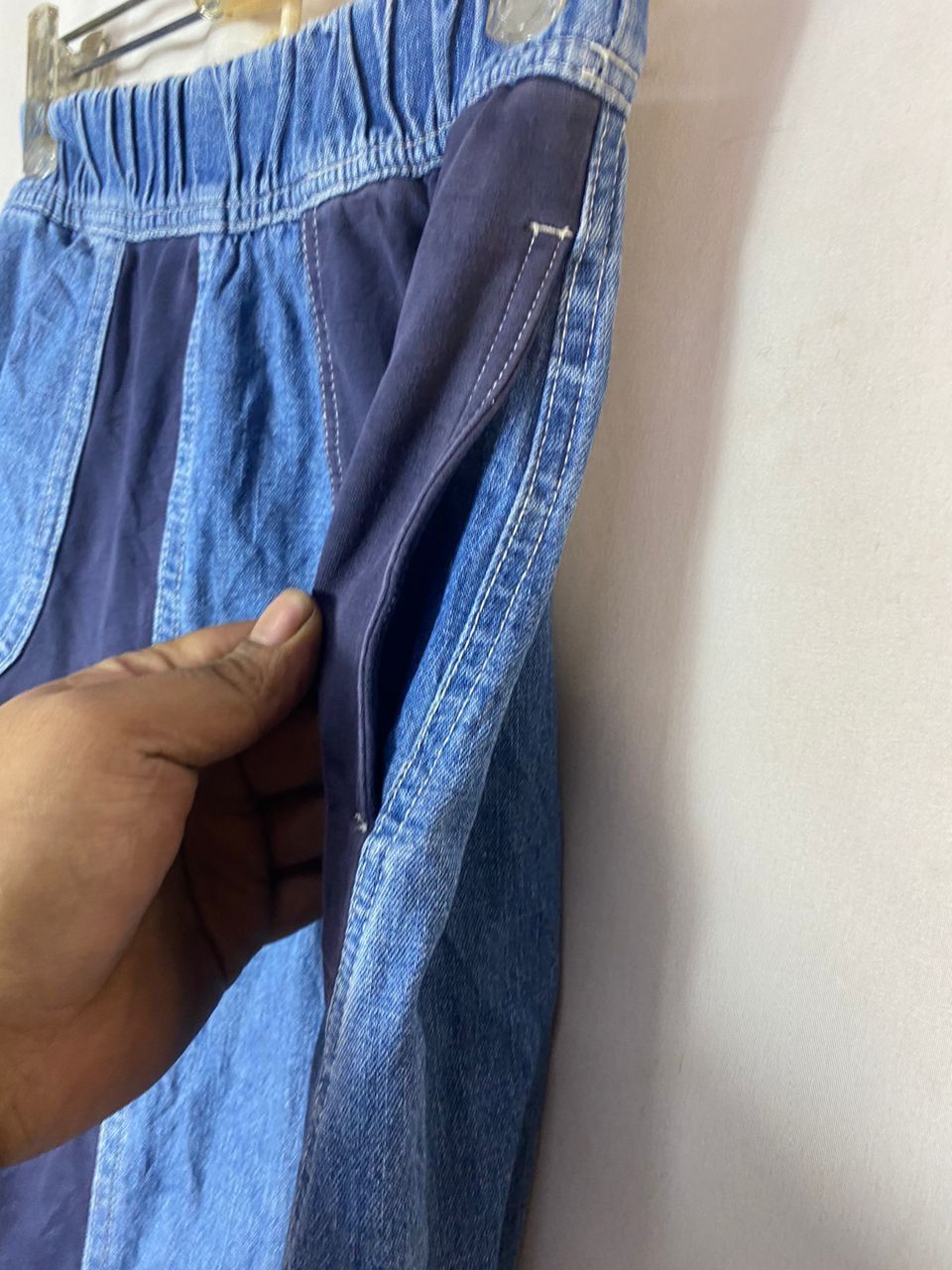 Japanese Brand Best price 🔥 rodeo crowns patchwork denim skirt size 26-34 Size 30" / US 8 / IT 44 - 3 Thumbnail