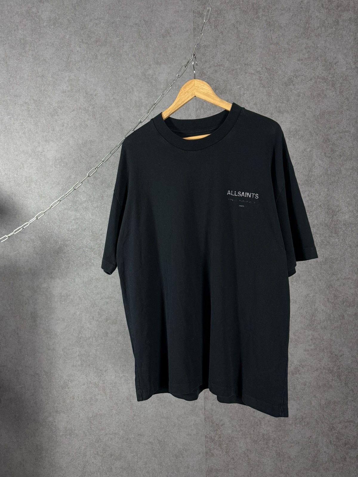 Allsaints Allsaints designer big logo oversized tee Size US M / EU 48-50 / 2 - 2 Thumbnail