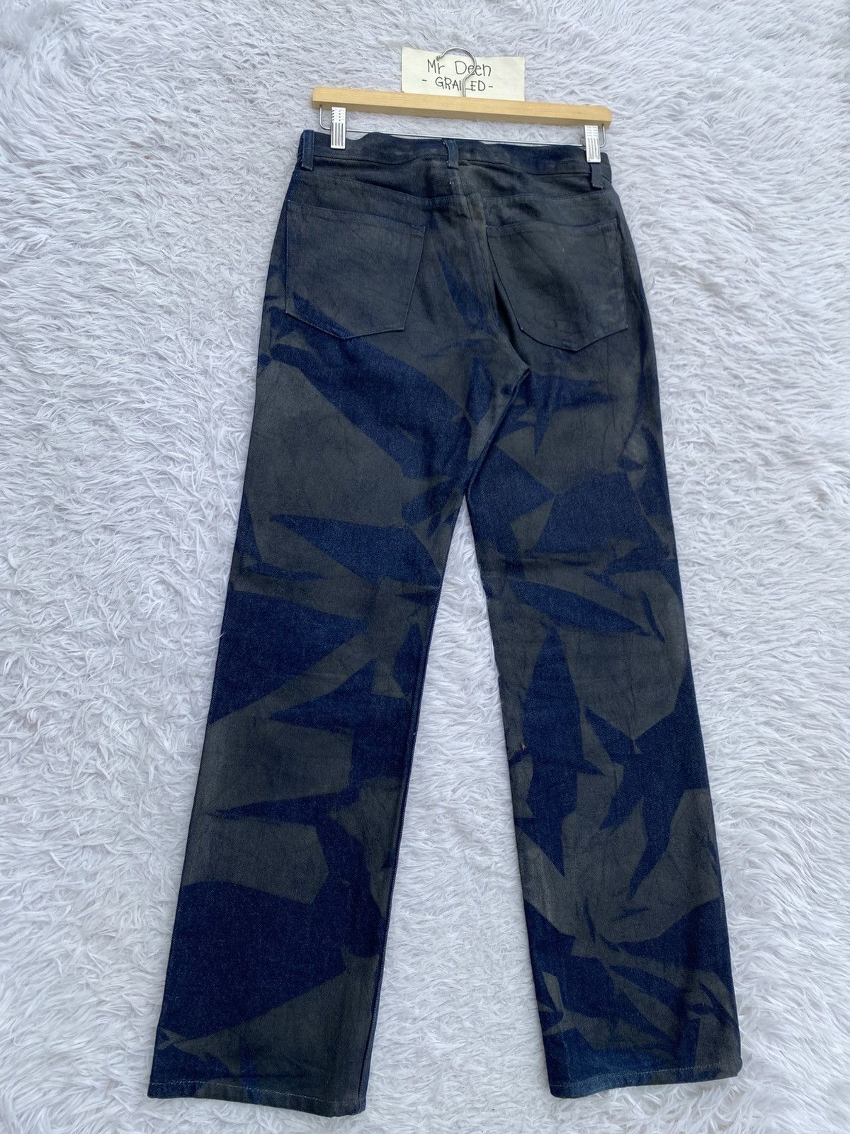 Mossimo MASSIMO Rare Design Pattern Blue Jeans/Denim Size US 28 / EU 44 - 18 Thumbnail