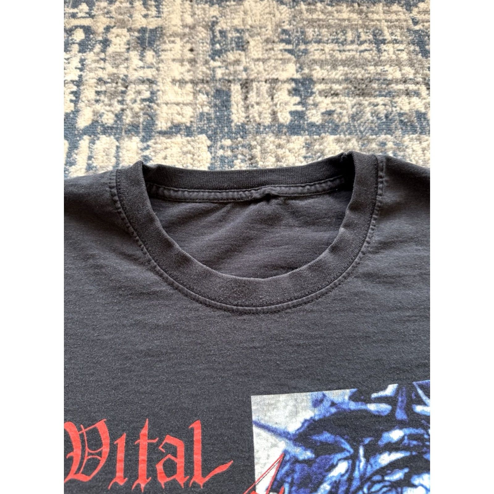 Vintage VINTAGE Deicide Icons Of Evil Europe Tour T Shirt XL Black 2007 2000s Cotton Graphic Print Men Band Metal Short Sleeve Crew Neck Double-Sided Size US XL / EU 56 / 4 - 3 Thumbnail
