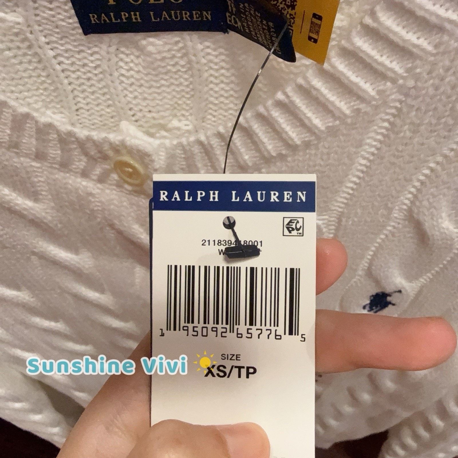 Ralph Lauren NWT Polo Ralph Lauren Cable Knit Cardigan Sweater White XS Size XS / US 0-2 / IT 36-38 - 4 Thumbnail