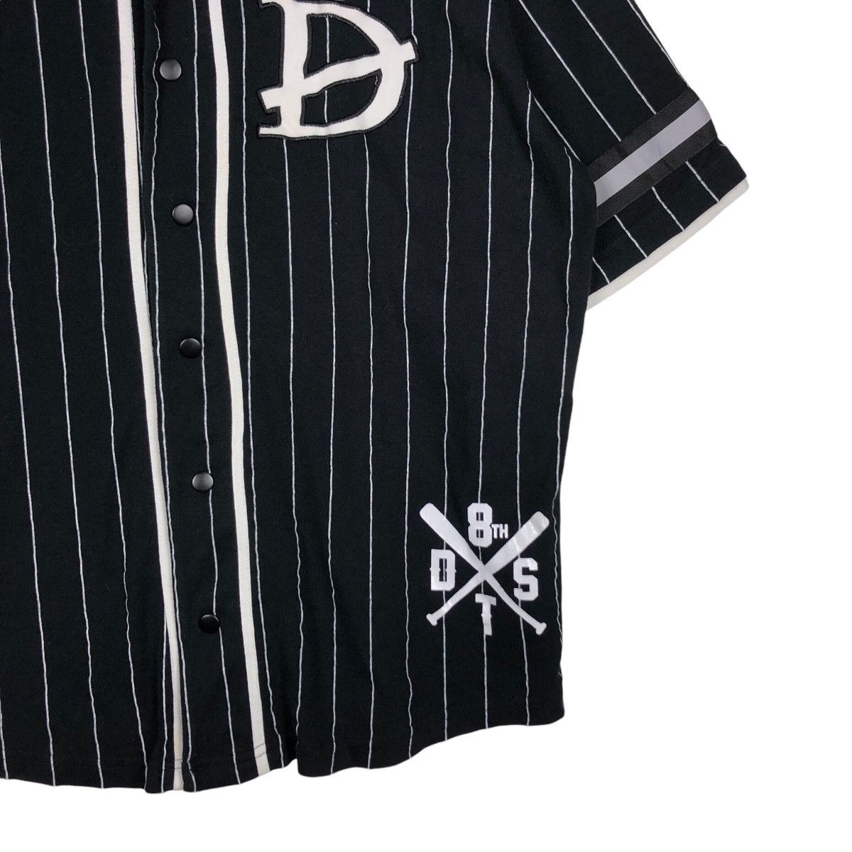 Japanese Brand BSTRKT baseball Varsity Jacket Shirt Rare Size US L / EU 52-54 / 3 - 4 Thumbnail