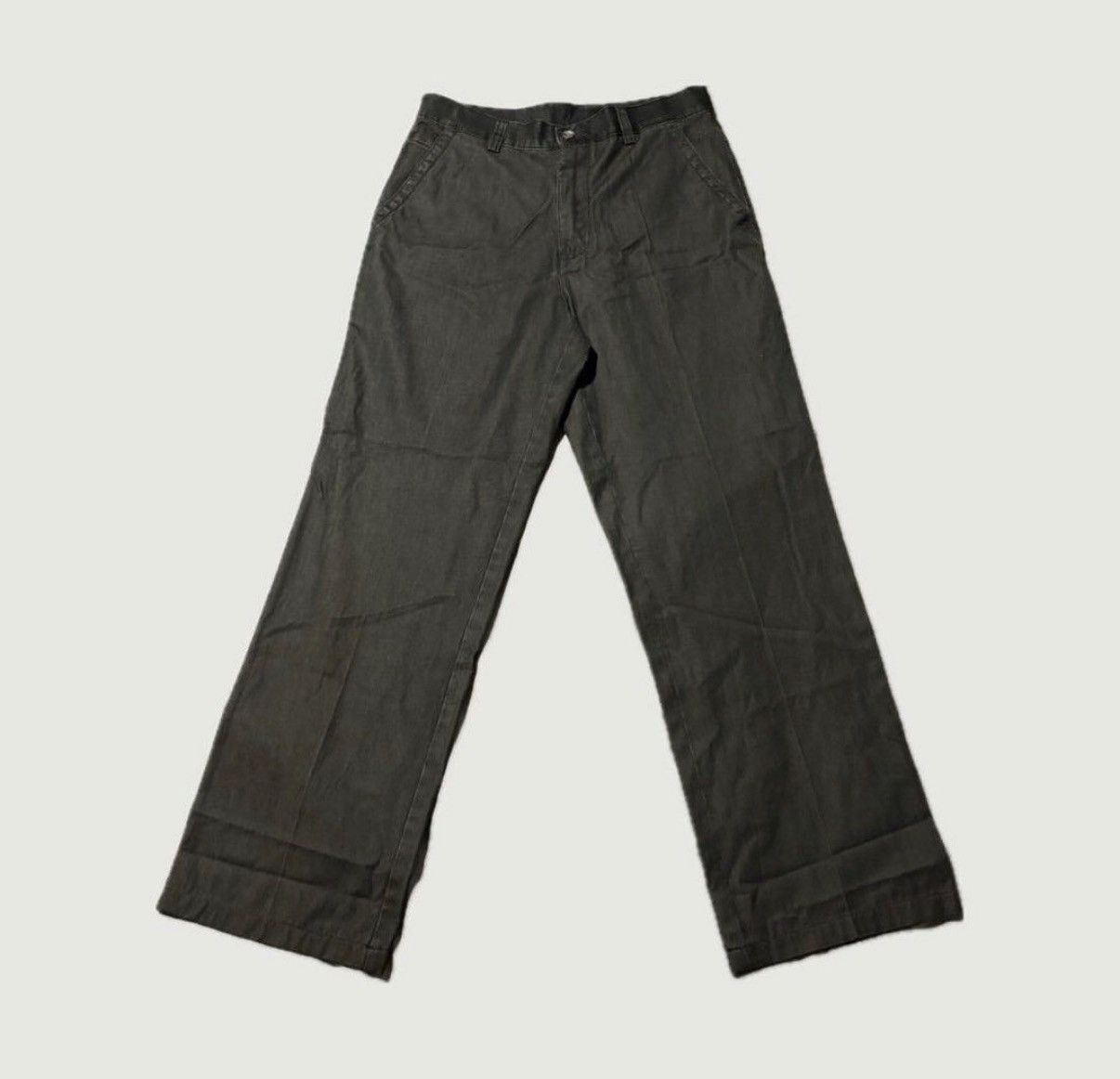Pierre Balmain PIERRE BALMAIN STRAIGHT WIDE CUT BLACK JEANS PANTS HEIDI Size US 32 / EU 48 - 1 Thumbnail