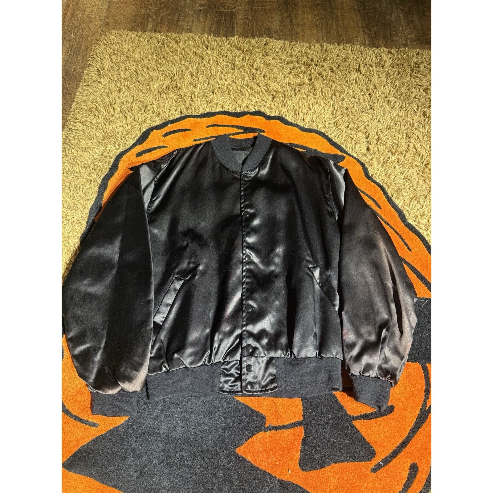 Band Tees × The Rolling Stones × Vintage Vintage 1989 London Rolling Stones Crew Jacket Reversible Size US L / EU 52-54 / 3 - 2 Thumbnail