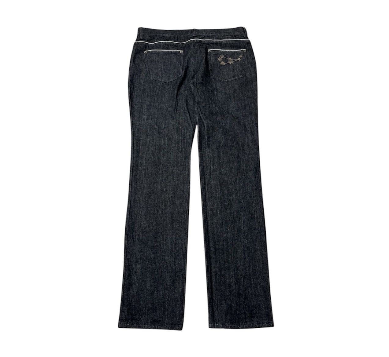 Hussein Chalayan Vintage hussein chalayan archive raw denim goth jeans pants Size 30" / US 8 / IT 44 - 2 Thumbnail
